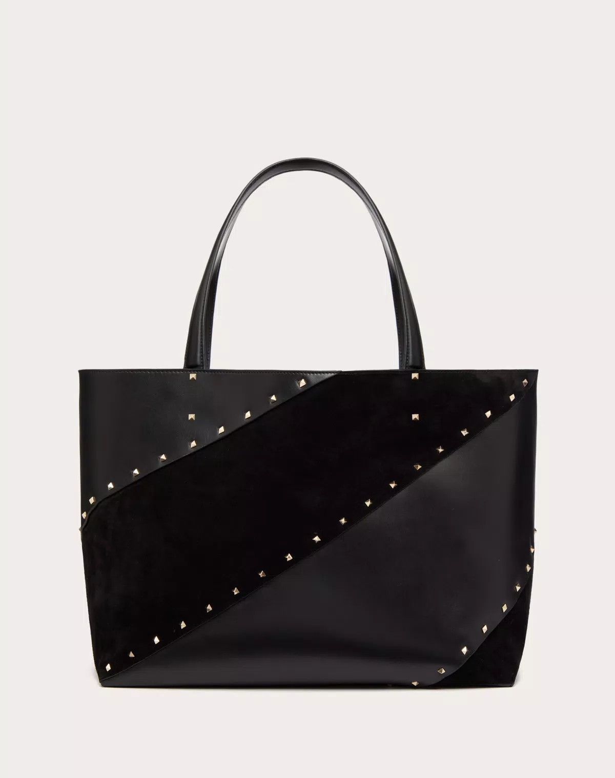 Valentino oc11z0725 Size:OS/ Wispy In Calfskin And Suede in Black Size ONE SIZE - 1 Thumbnail