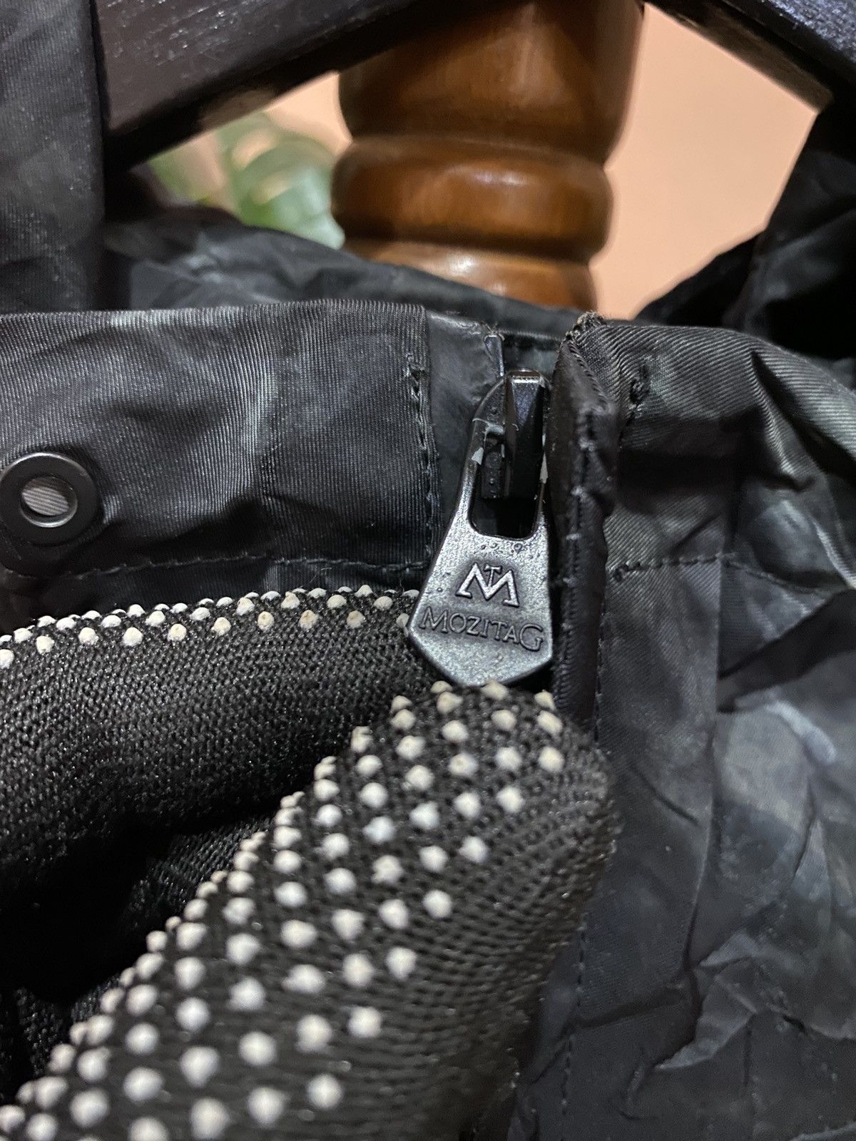 Other Mozitag Homme Lightweight Hooded Jacket – Black Camouflage Size US S / EU 44-46 / 1 - 4 Thumbnail