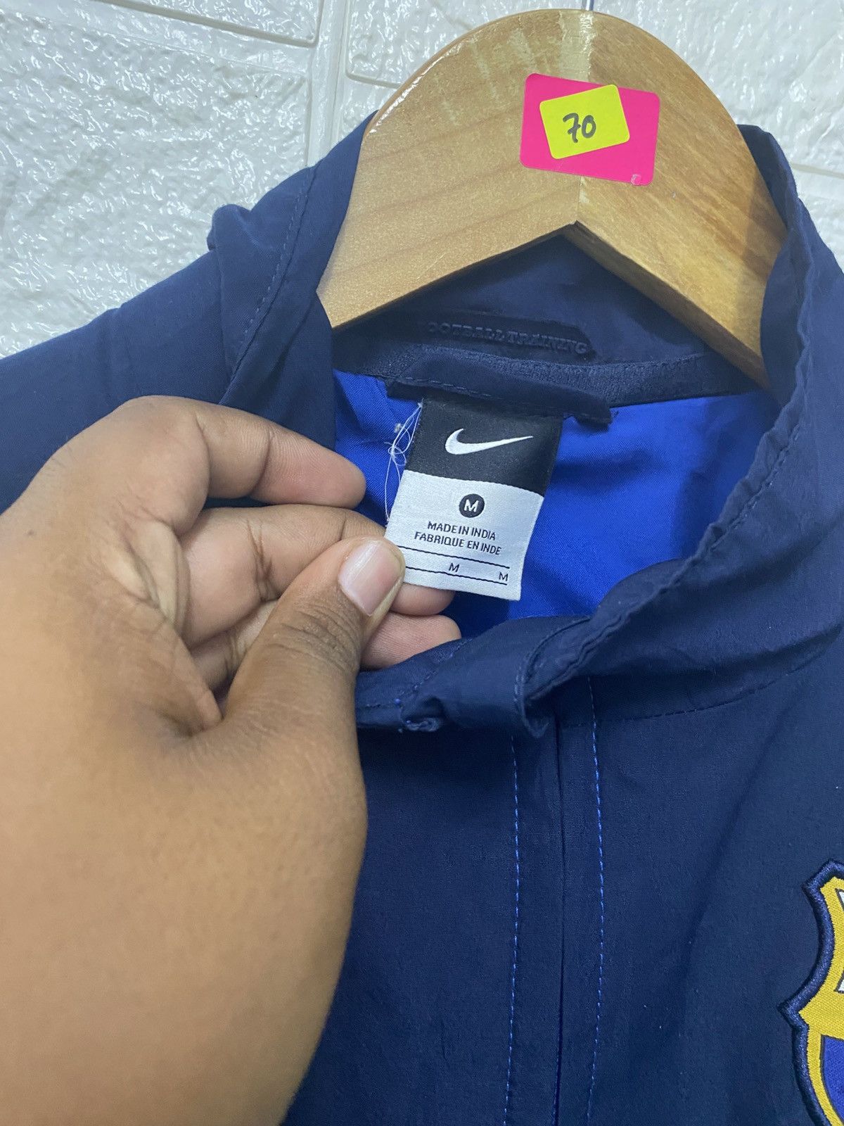 Nike BARCELONA 2011/2012 TRAINING FOOTBALL JACKET JERSEY NIKE Size US M / EU 48-50 / 2 - 3 Thumbnail