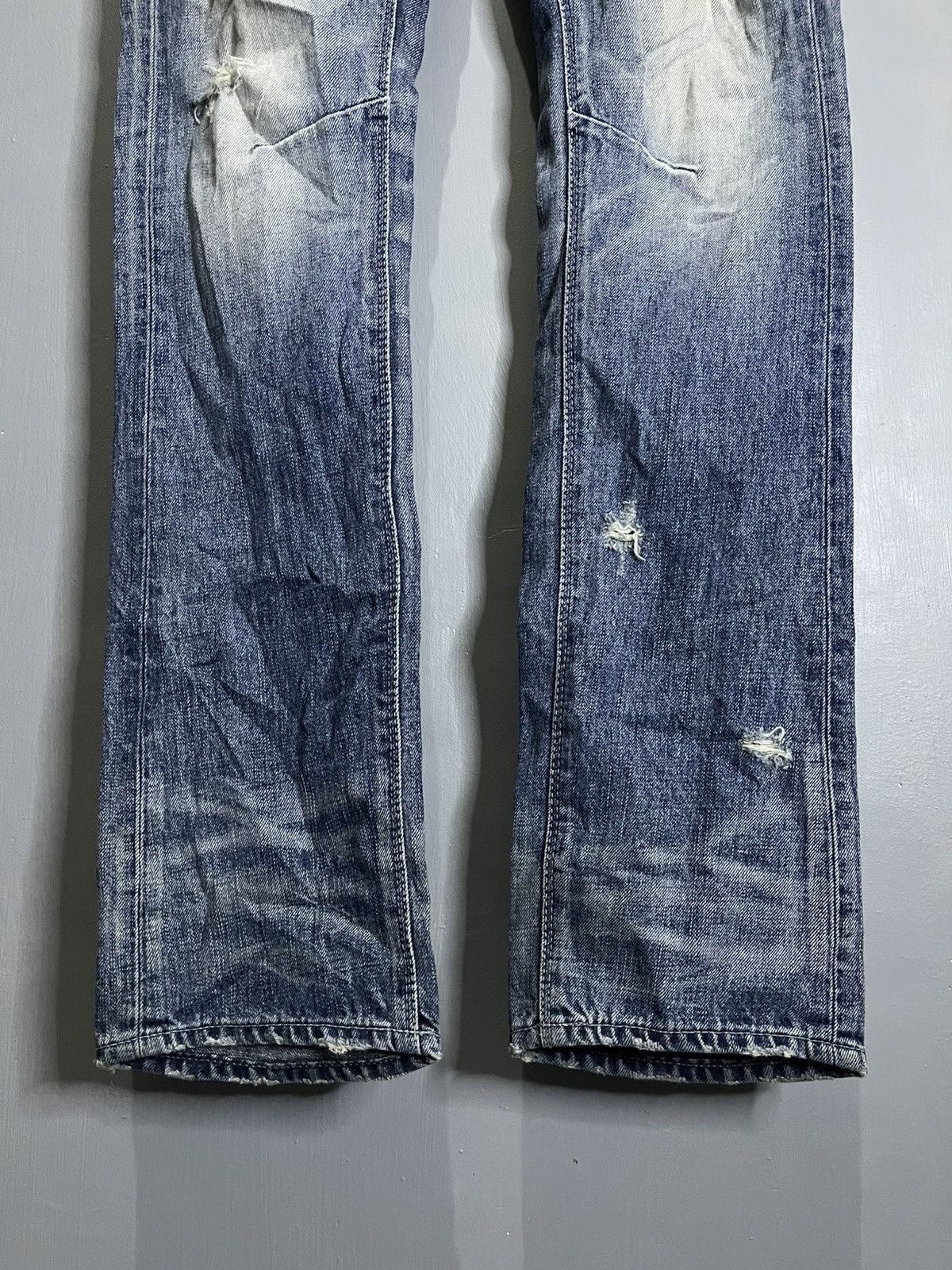 GOSTAR DE FUGA × Japanese Brand FUGA Japan CIStylish Fades Skinny Fit Denim Size US 32 / EU 48 - 11 Thumbnail