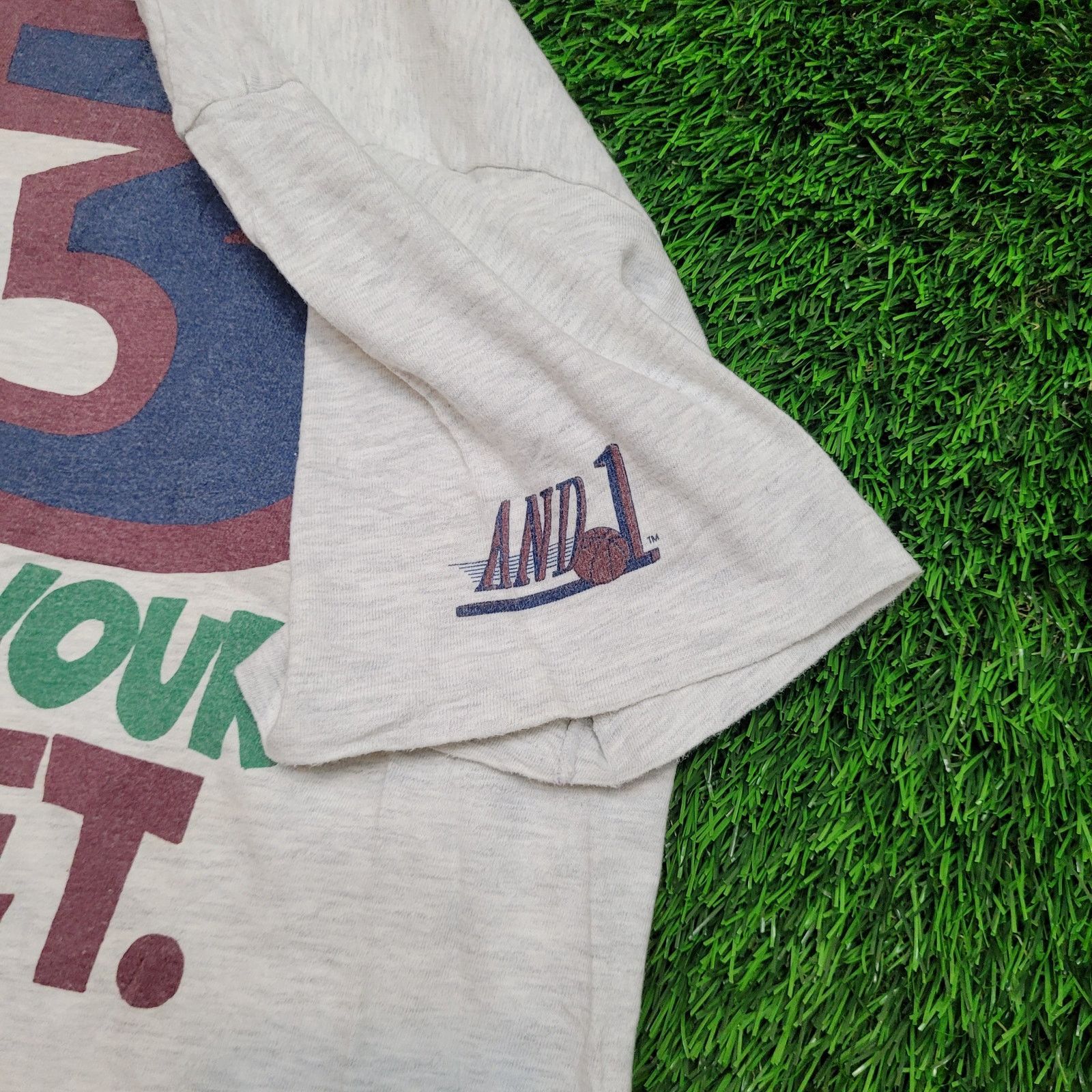 Vintage VTG 90s AND 1 Trash Talk Tee Mens M USA Streetball Size US M / EU 48-50 / 2 - 7 Thumbnail