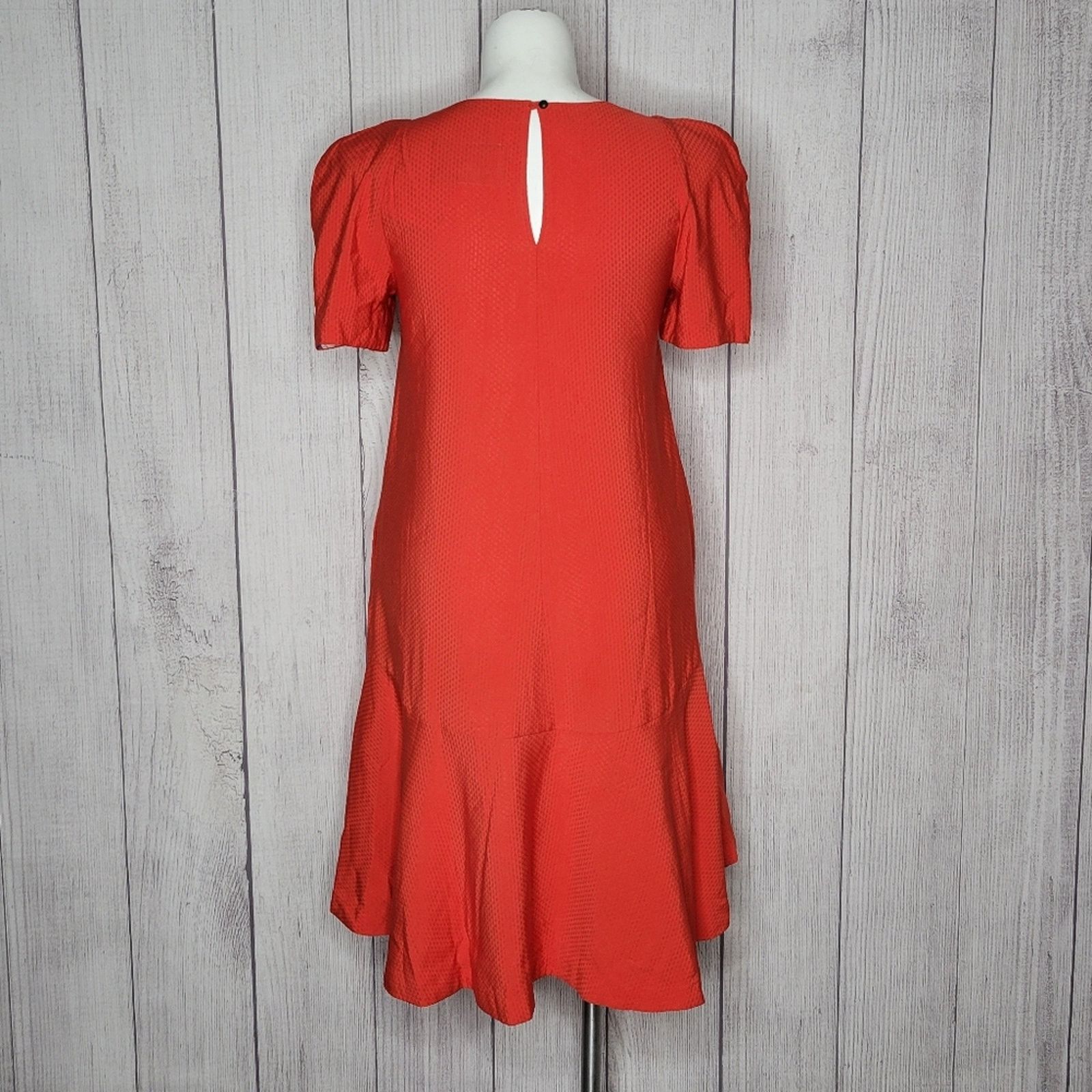 Anthropologie Anthropologie Maeve Rousseau Flounced High-Low Dress, US 10 Size L / US 10 / IT 46 - 3 Thumbnail