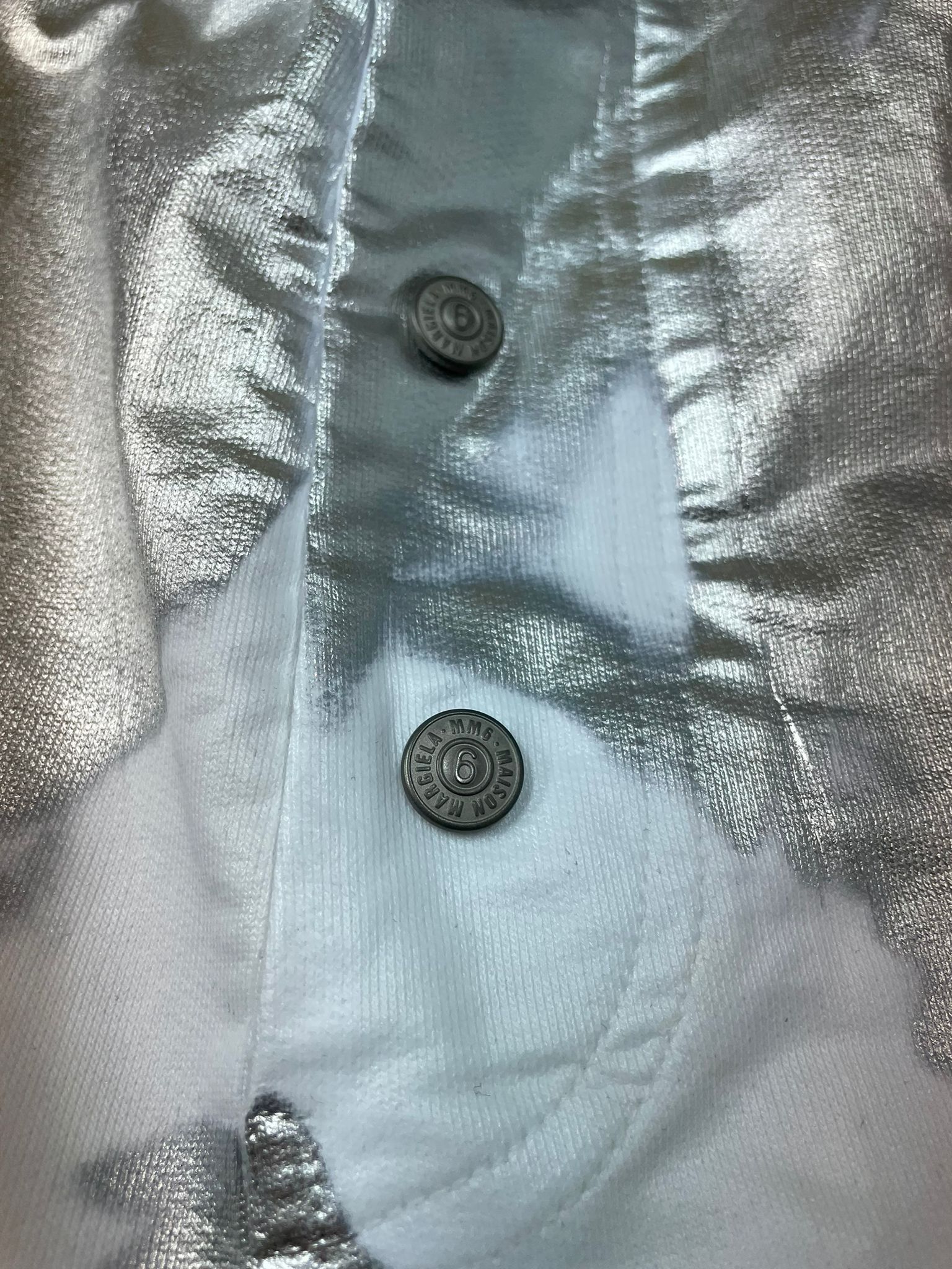 Maison Margiela maison margiella silver pants Size US 31 - 3 Thumbnail