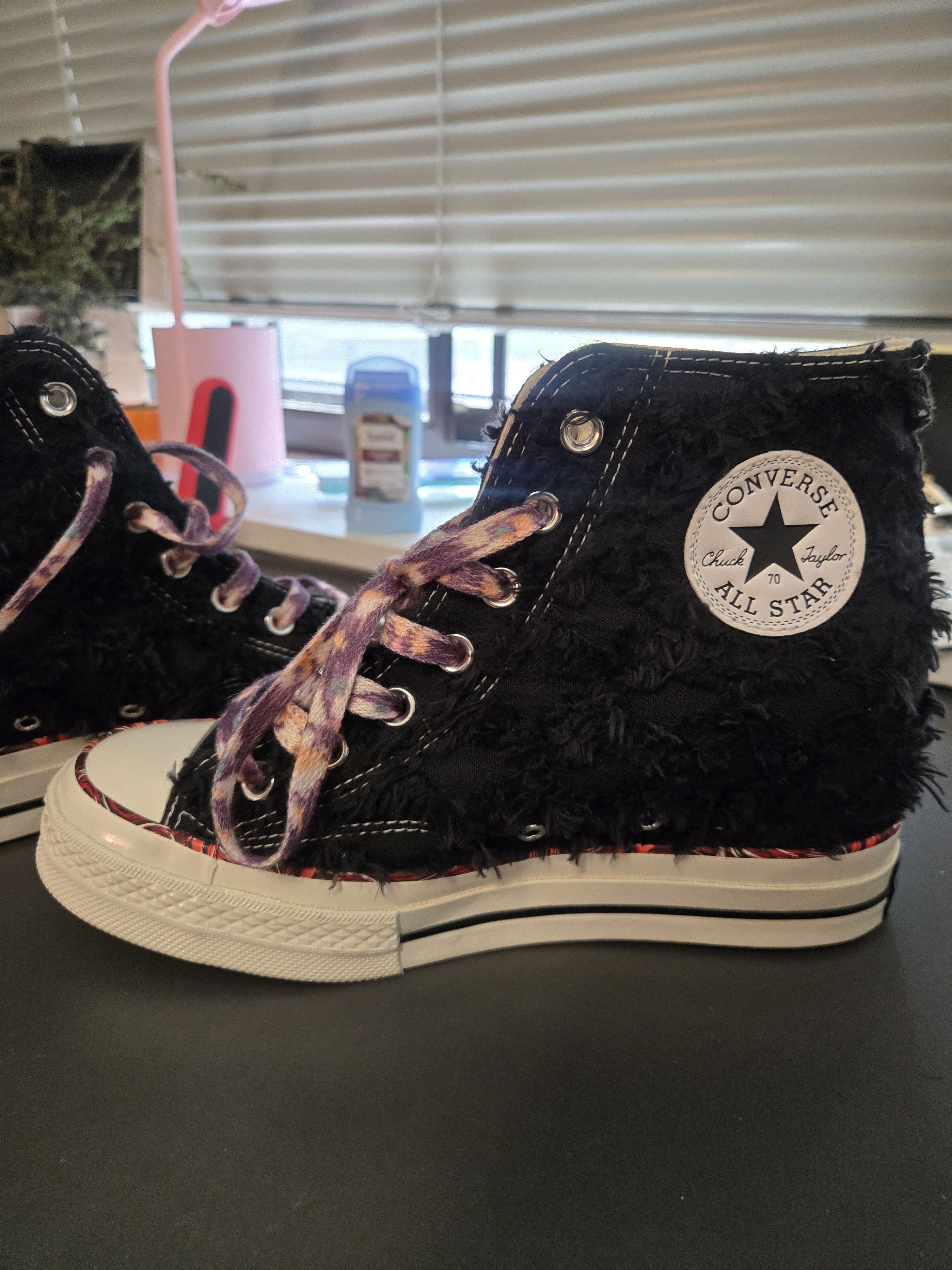 Converse × Isabel Marant Hi-top Black Isabelle Marrant Converse Sneakers Size US 8.5 / IT 38.5 - 3 Thumbnail