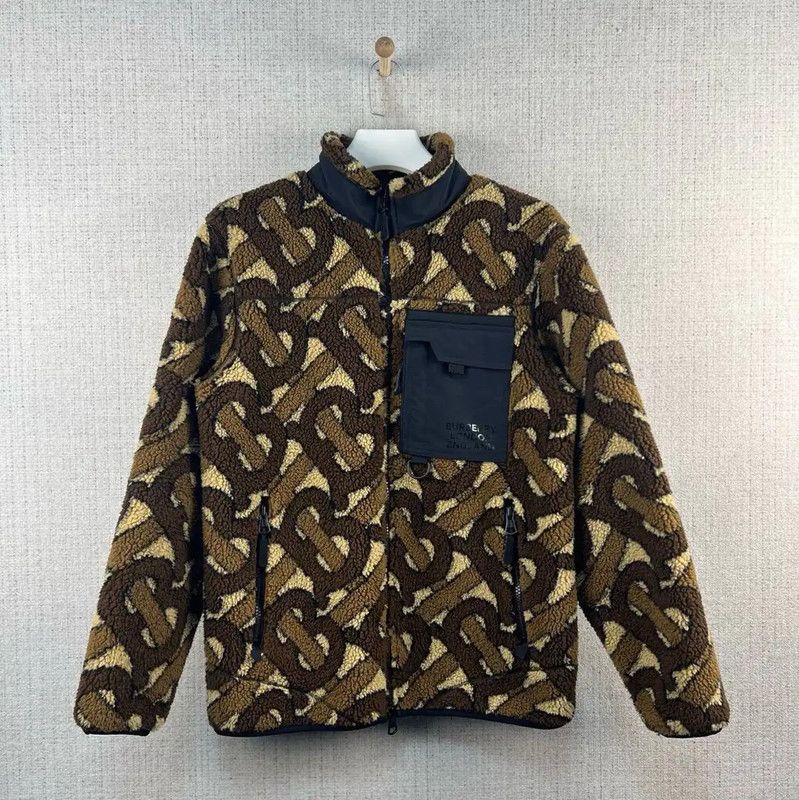 Burberry Burberry Logo Printed Winter Jacket for Men Size US M / EU 48-50 / 2 - 1 Thumbnail