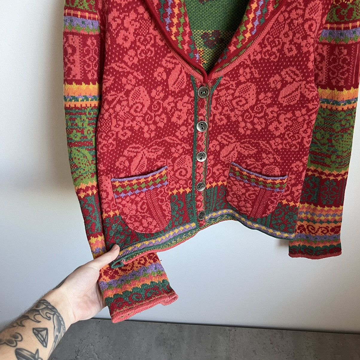 Other Vintage IVKO Avant Garde Sweater L Size L / US 10 / IT 46 - 4 Thumbnail