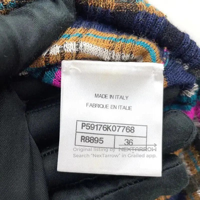 Chanel Chanel Colorful Wool Turtleneck Sweater . Size S / US 4 / IT 40 - 8 Thumbnail