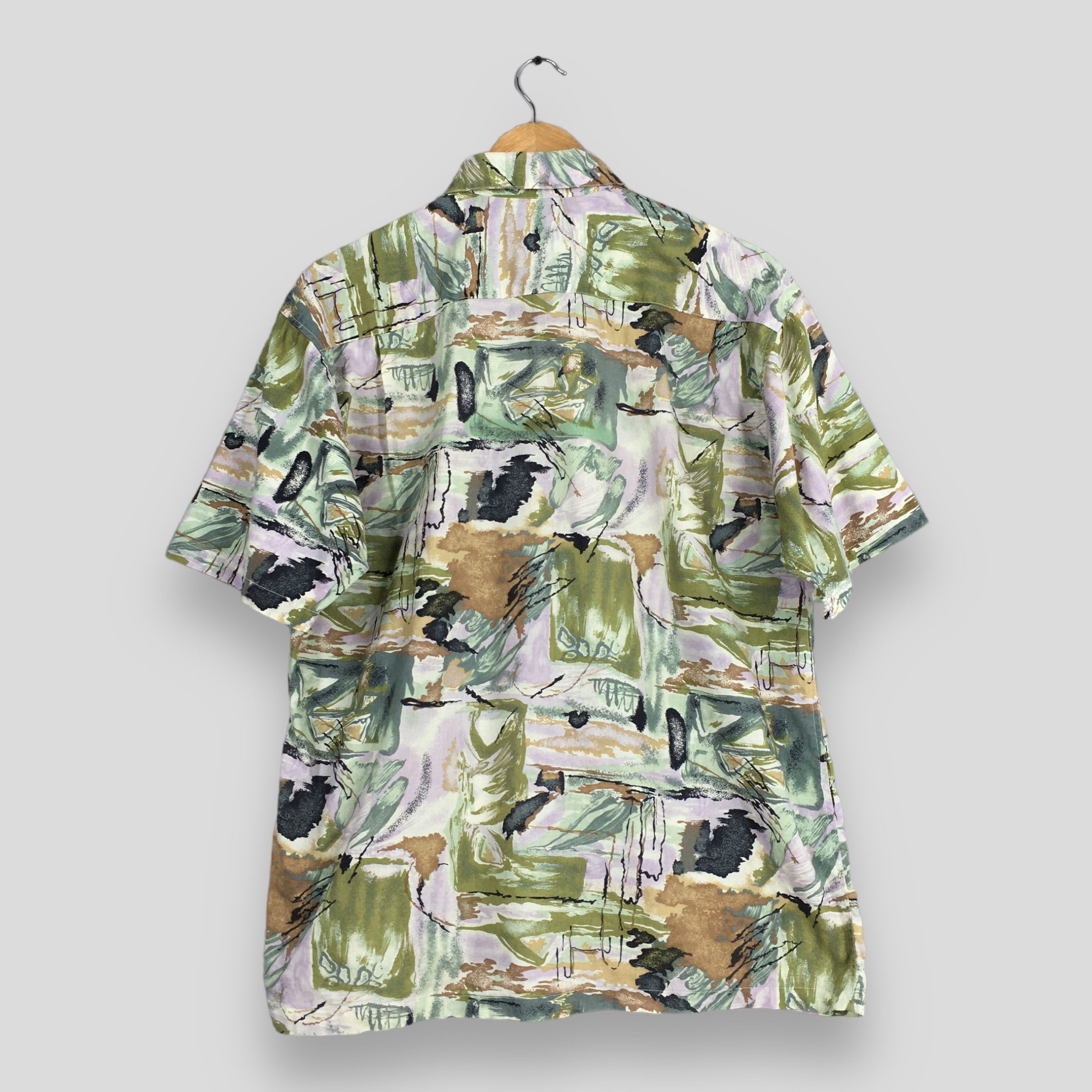 Other Vintage Psychedelic Hawaiian Pop Art Aloha Cotton Shirt Size US M / EU 48-50 / 2 - 7 Thumbnail