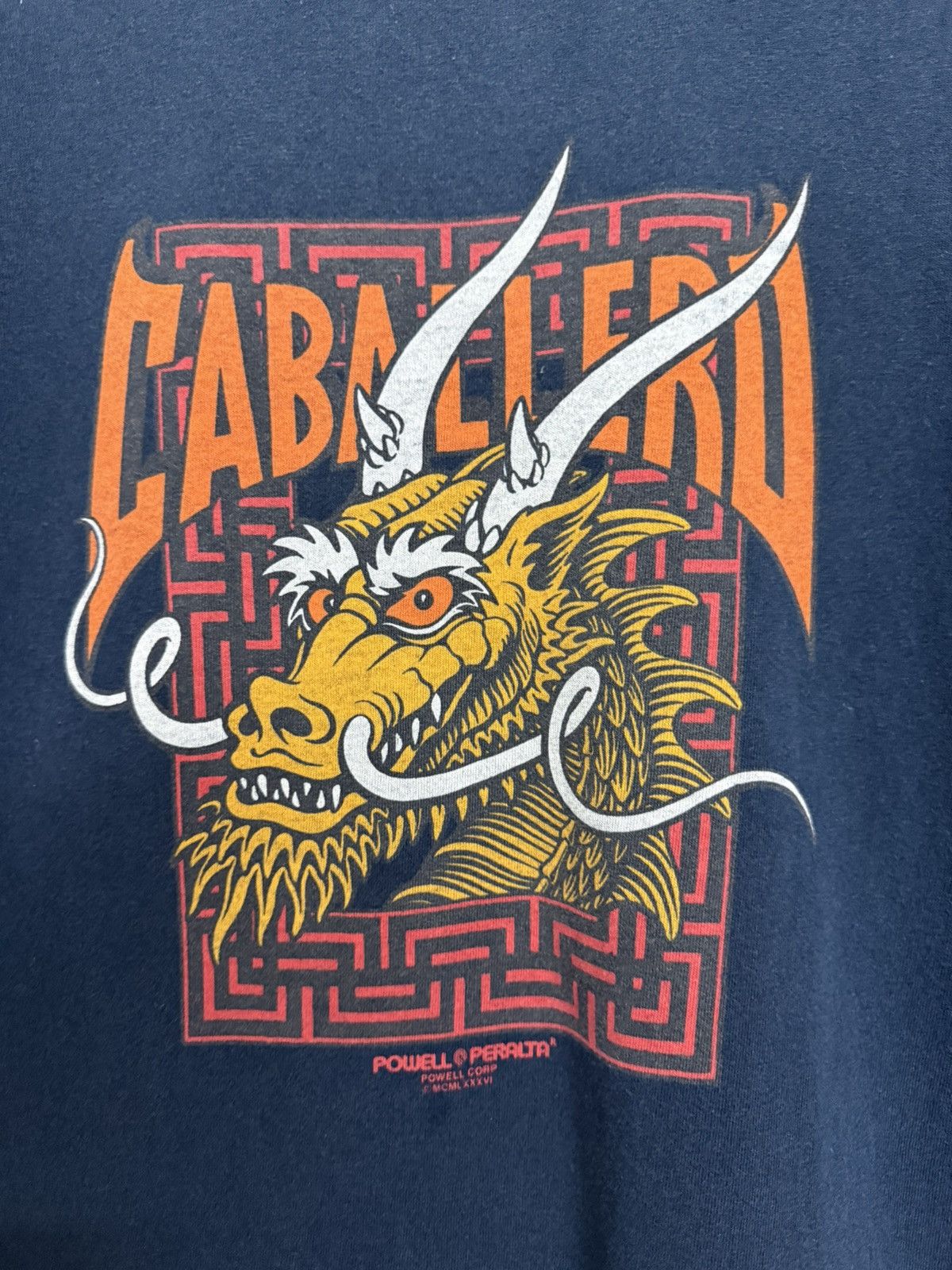 Powell Peralta × Vintage Vintage 90s Powell Peralta Steve Caballero Tshirt Size US M / EU 48-50 / 2 - 4 Thumbnail