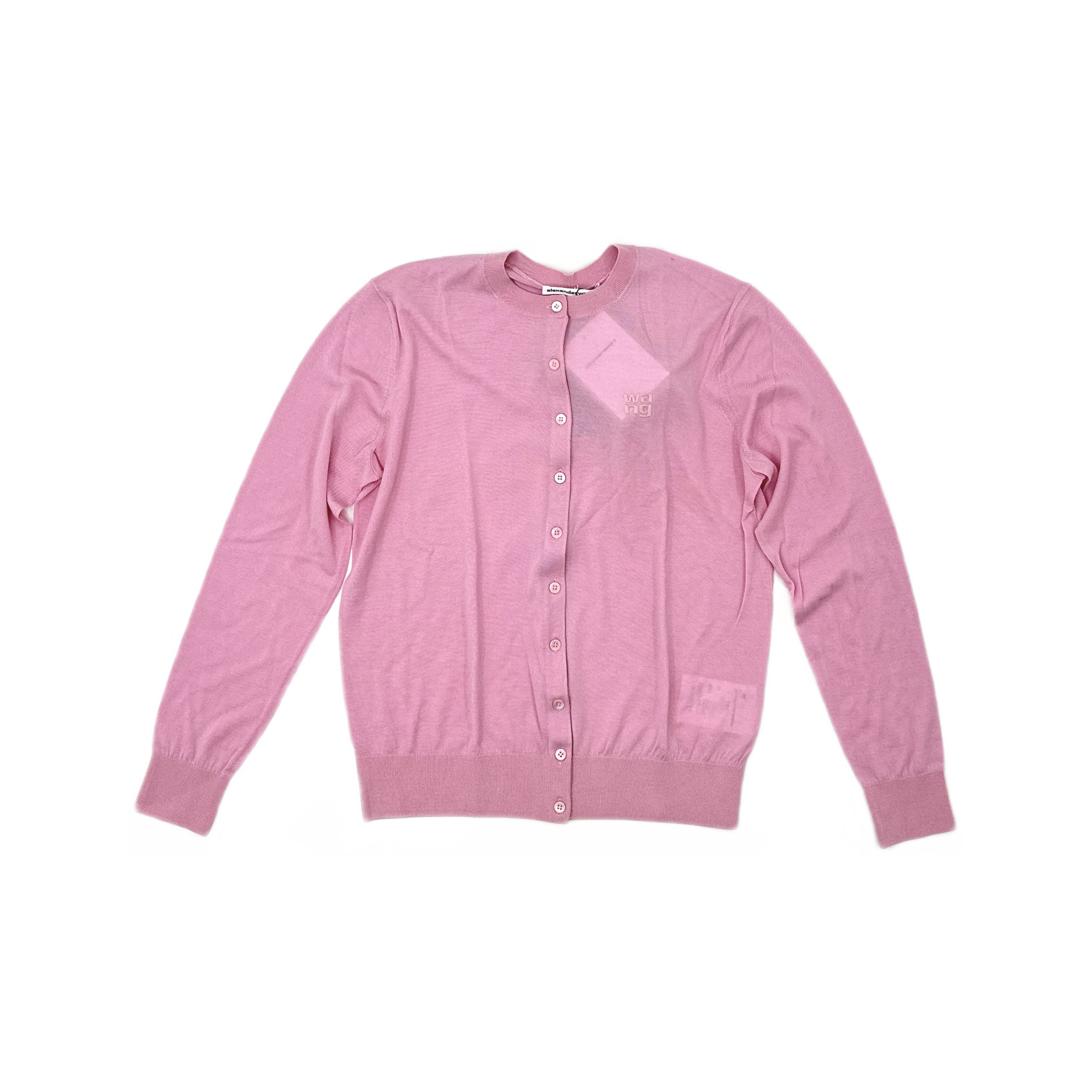 Alexander Wang Alexander Wang Logo Embossed Cardigan Size M Size M / US 6-8 / IT 42-44 - 1 Thumbnail