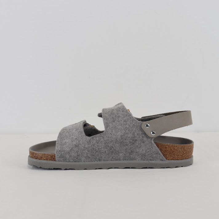 Birkenstock × Dior o1rshd1 Milano Sandal Felt in Grey Size US 9 / EU 42 - 3 Thumbnail