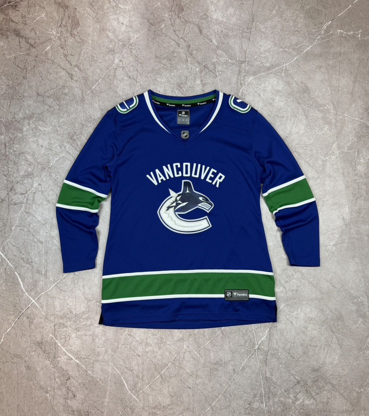 NHL Vancouver Canucks NHL Fanatics Breakaway Jersey - Blue/Green Size US L / EU 52-54 / 3 - 2 Thumbnail