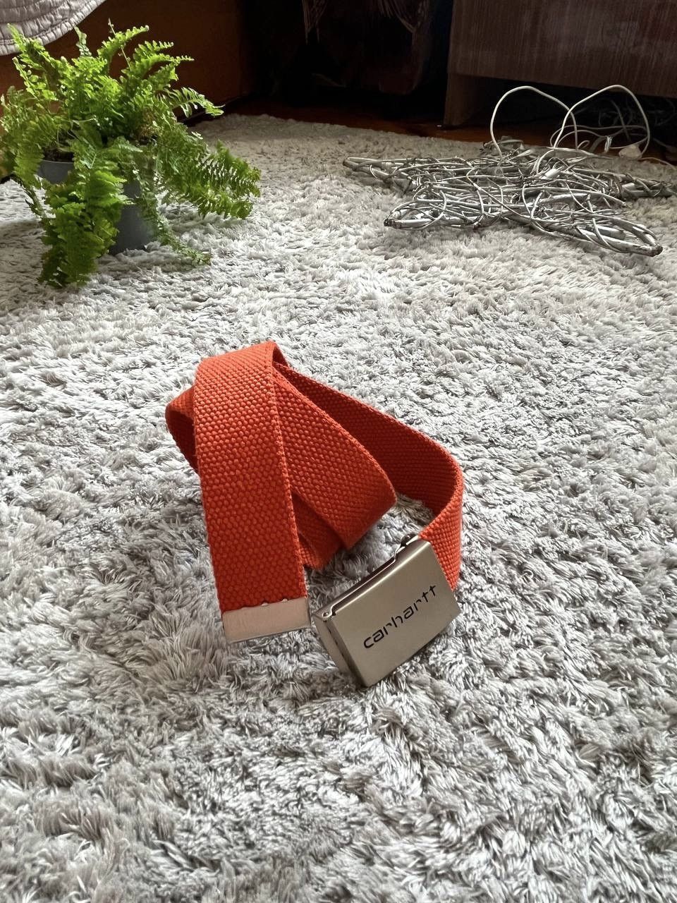 Carhartt × Vintage Carhartt Belt Streetwear Vintage Logo Rare Y2k Size ONE SIZE - 6 Thumbnail
