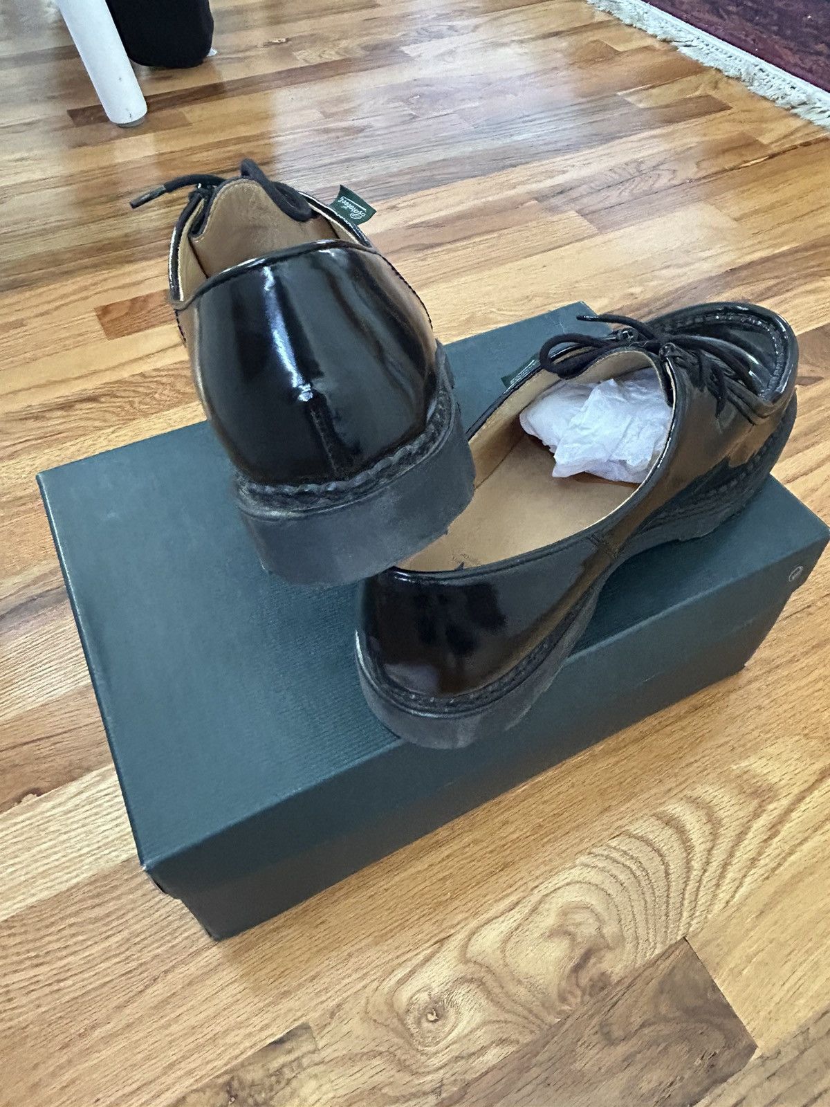 RARE Paraboot Michael Leather Chukka Boot US7 EU 41 | eBay