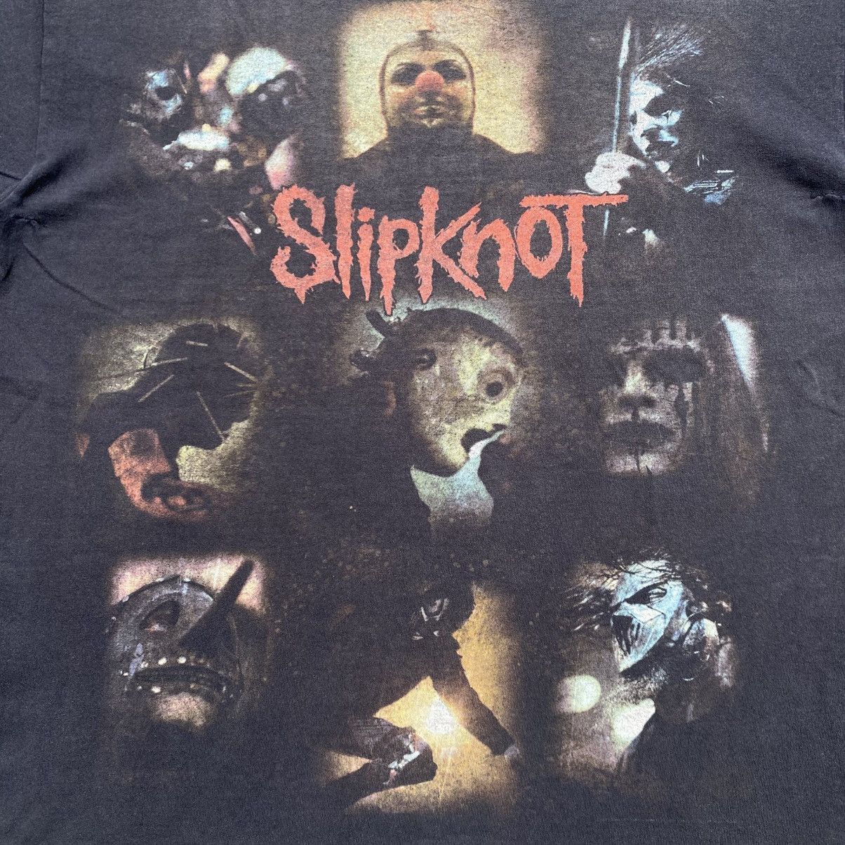 Slipknot Vintage Slipknot Nu Metal Band T-Shirt Distressed Thrashed Size US M / EU 48-50 / 2 - 7 Thumbnail