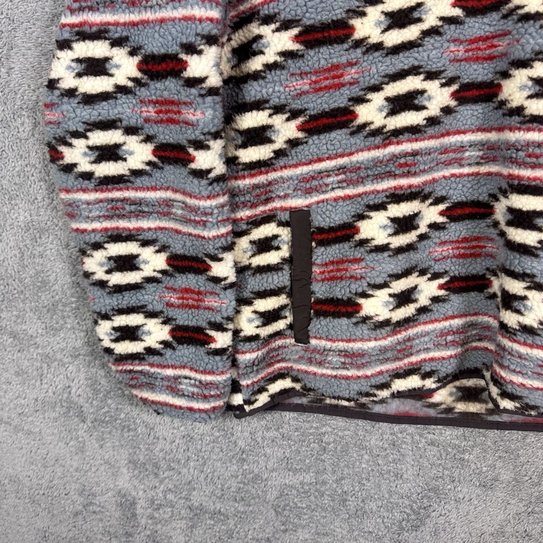 Vintage Cinch Jacket Womens 2XL Polar Fleece Aztec Snap T Pullover Western Jacket Shirt (Geometric) Mens? Size XXL / US 16-18 / IT 52-54 - 3 Thumbnail