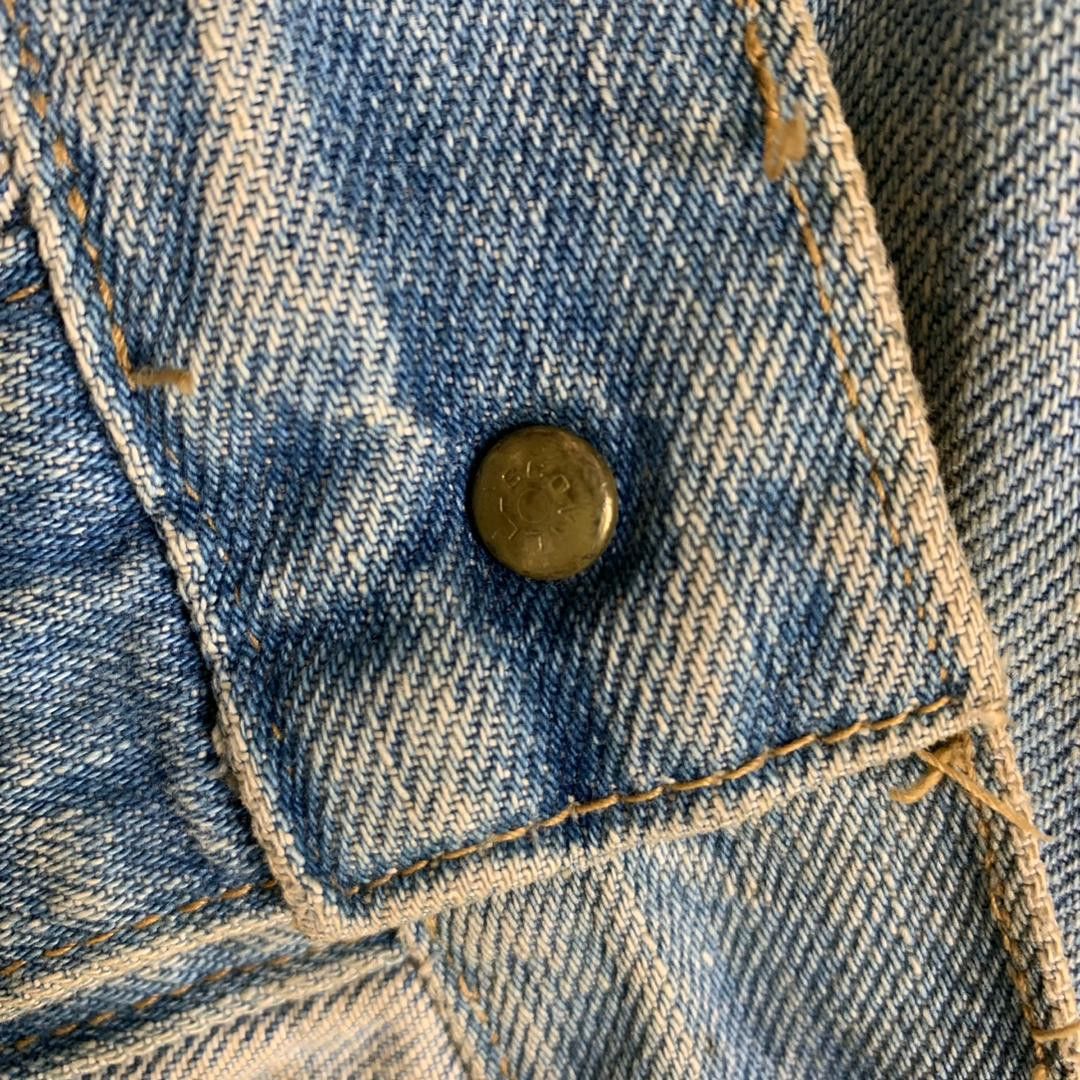 Big John × Vintage Vintage Big John Trucker Jacket Jeans Size US L / EU 52-54 / 3 - 9 Thumbnail