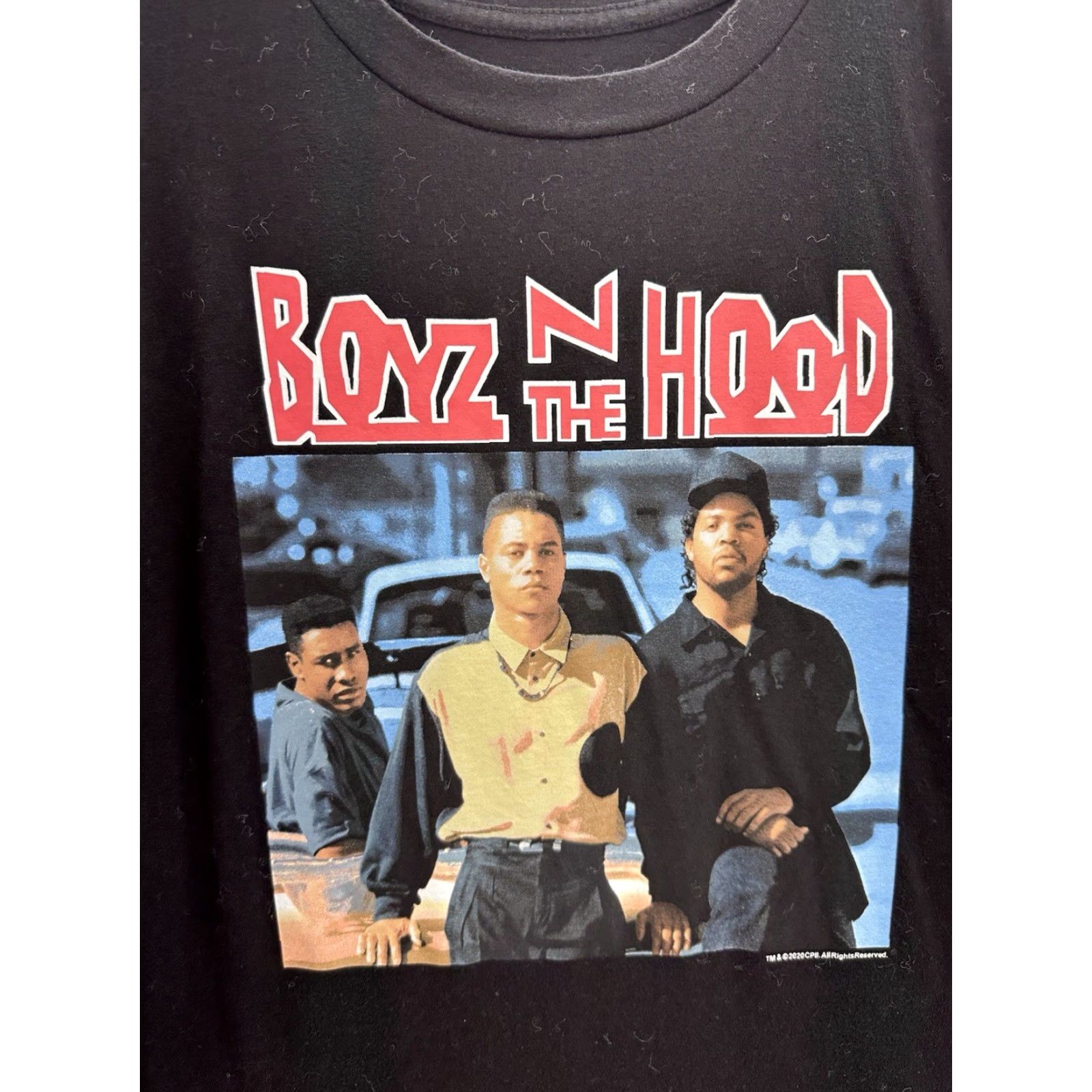 Vintage Fifth Sun Womens T-Shirt XL Black Boyz N The Hood Graphic Shirt 80s 90s Vintage Style Casual Womens Size XL / US 12-14 / IT 48-50 - 3 Thumbnail