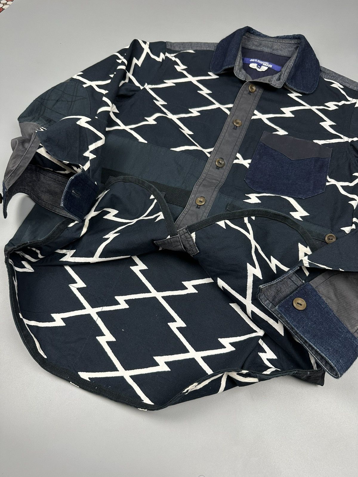 Comme des Garcons Rare Junya Watanabe Man Comme Des Garçons Tactical Patchwork Size US XS / EU 42 / 0 - 7 Thumbnail