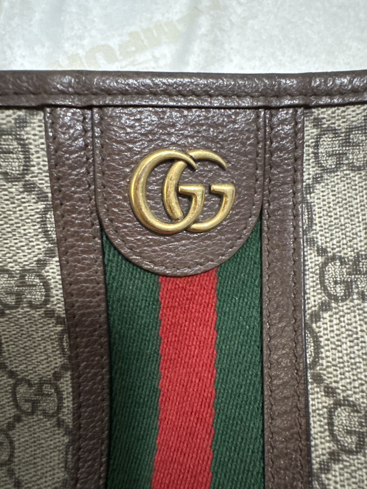 Gucci GUCCI Ophidia Medium Pouch 598234 CLUTCH BAG Size ONE SIZE - 6 Thumbnail