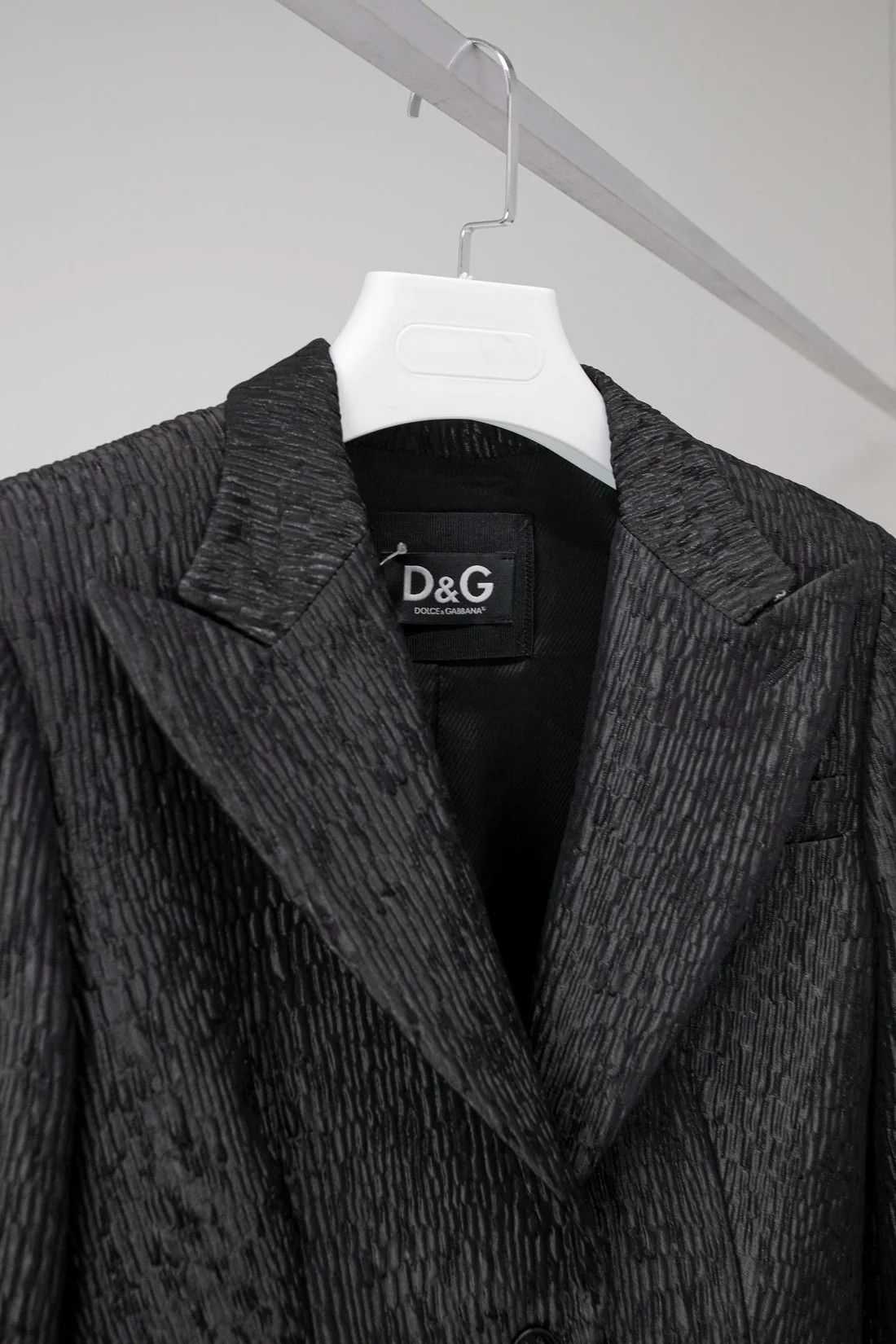 Dolce & Gabbana Dolce & Gabbana Textured Blazer Size M / US 6-8 / IT 42-44 - 3 Thumbnail
