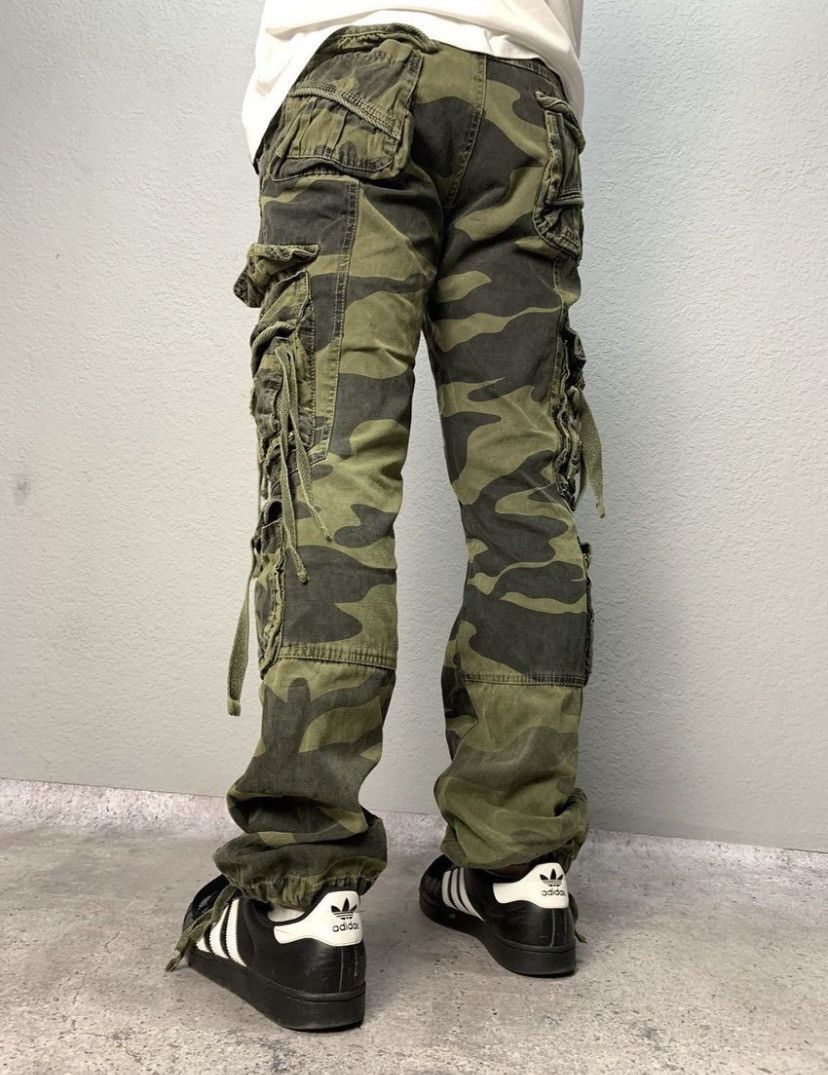 Japanese Brand Junya Watanabe Balenciaga Style Bondage Cargo Pants Vintage Size US 32 / EU 48 - 4 Thumbnail