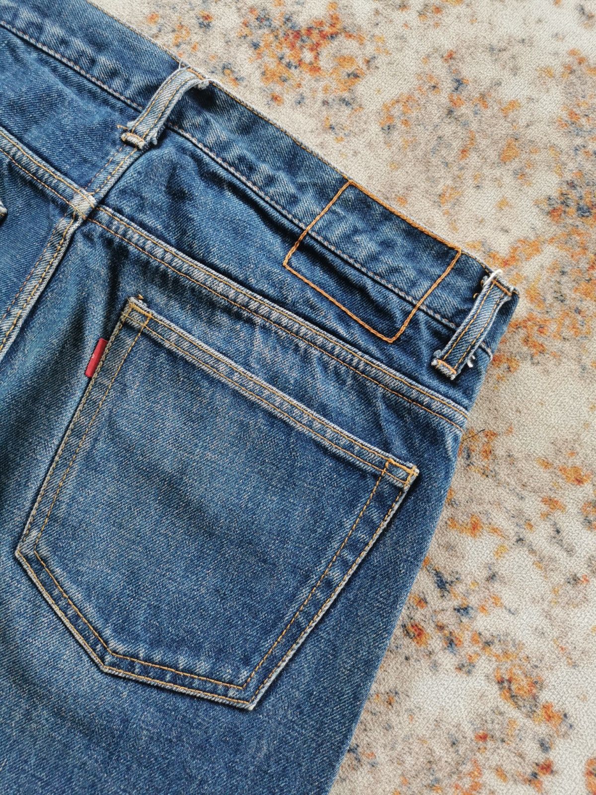 Japanese Brand × Jean × Self Edge Paper Chest Selvedge Japan Jeans Size US 31 - 3 Thumbnail