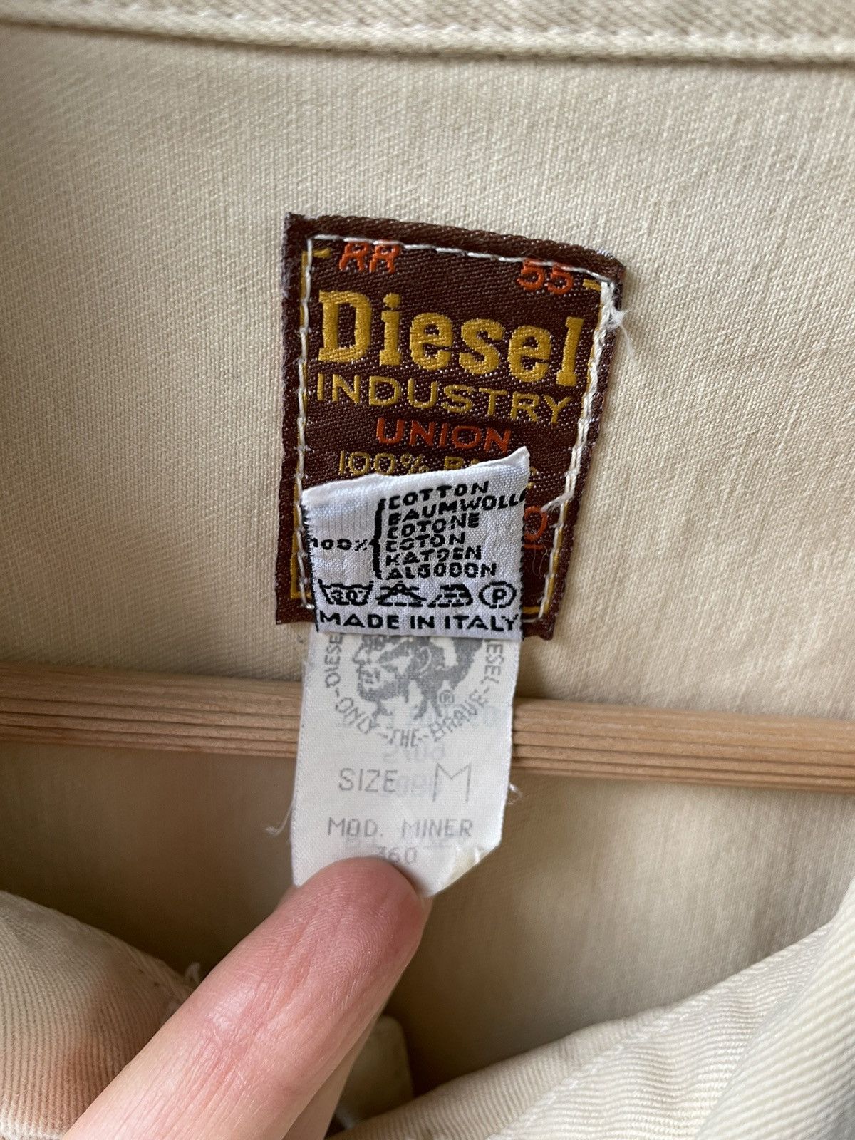 Diesel VINTAGE DIESEL DENIM JACKET Size US M / EU 48-50 / 2 - 14 Thumbnail