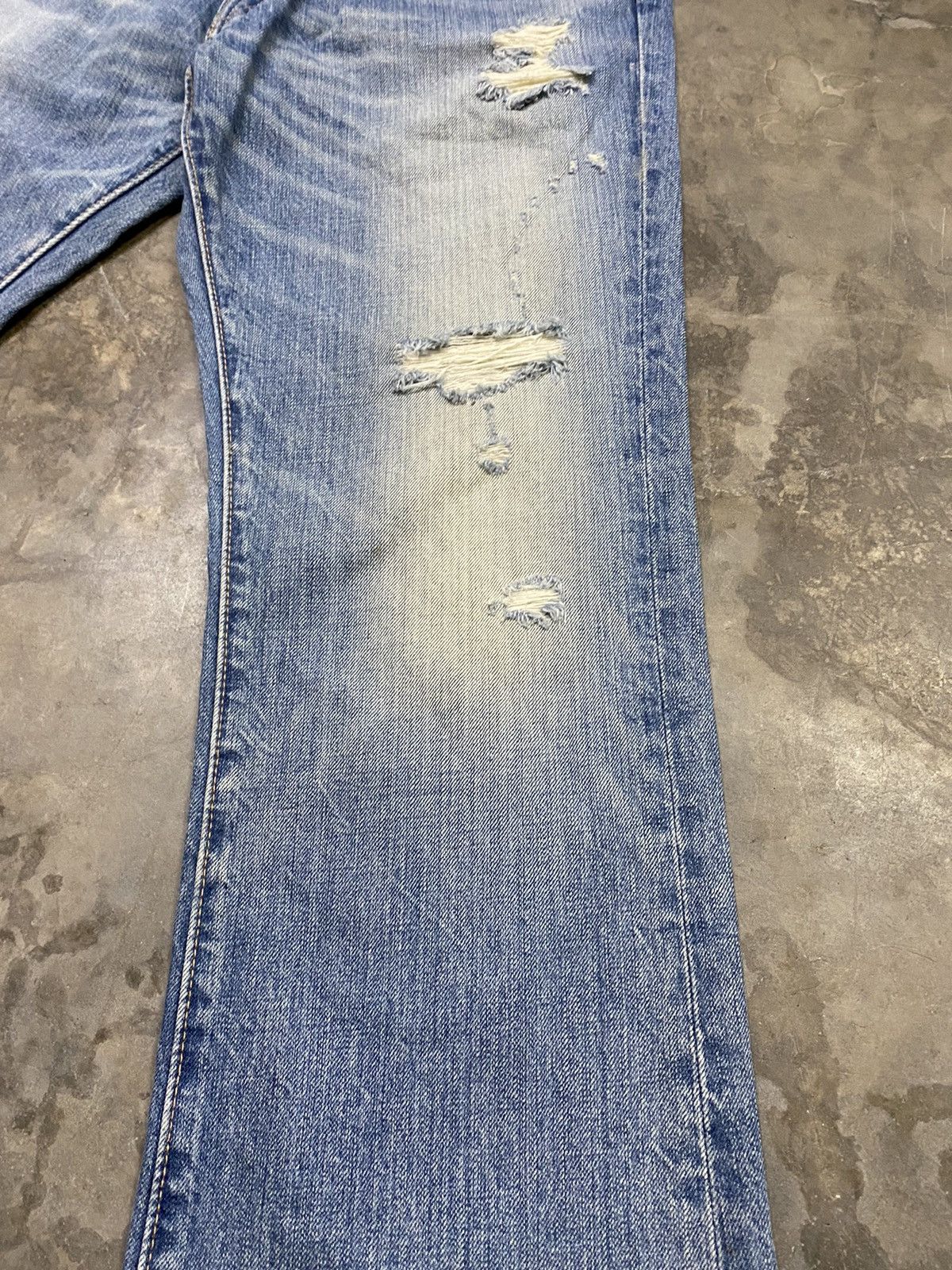 Abercrombie & Fitch Flare Jeans Abercrombie Baxter Distressed Boot Cut Size US 32 / EU 48 - 4 Thumbnail