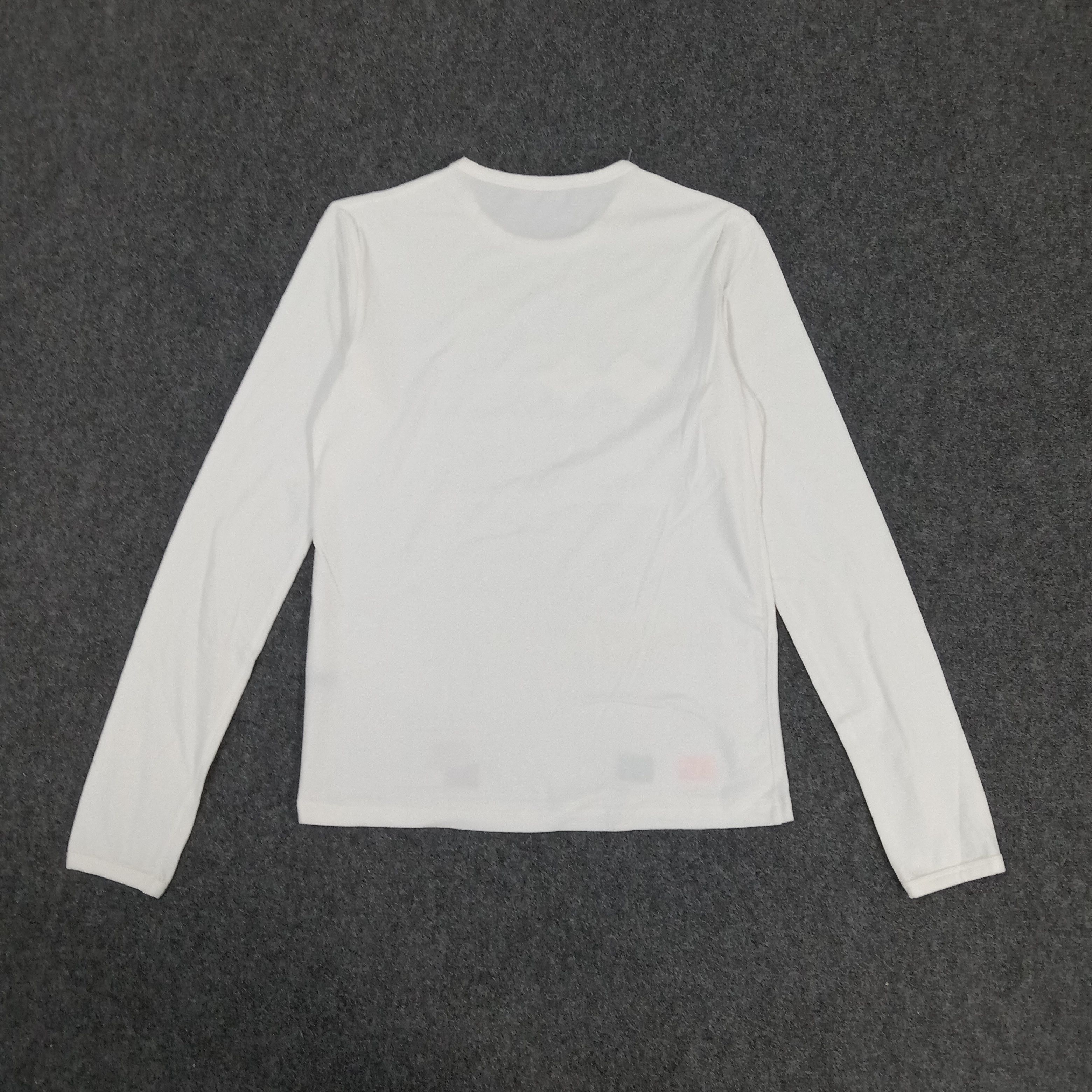 Raf Simons × Raf by Raf Simons × Vintage Raf by Raf Simons Italian Brand Long Sleeve Tshirt Size L / US 10 / IT 46 - 4 Thumbnail