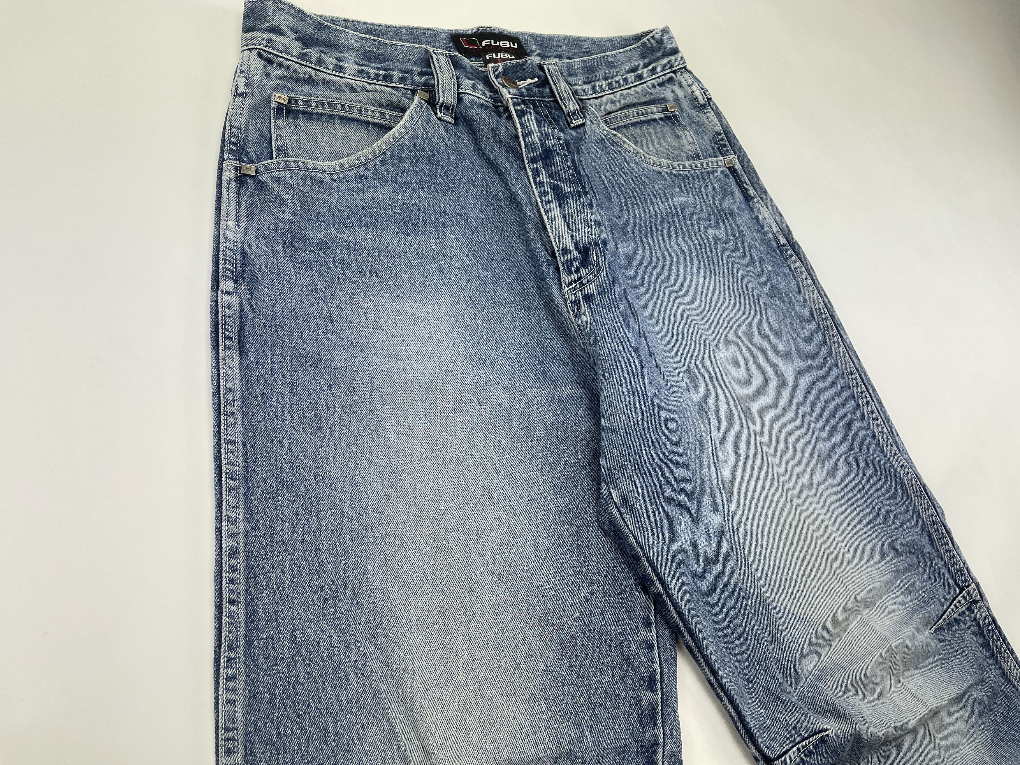 Fubu FUBU jeans, vintage baggy jeans, 90s hip hop skater Y2K 34 Size US 34 / EU 50 - 9 Thumbnail