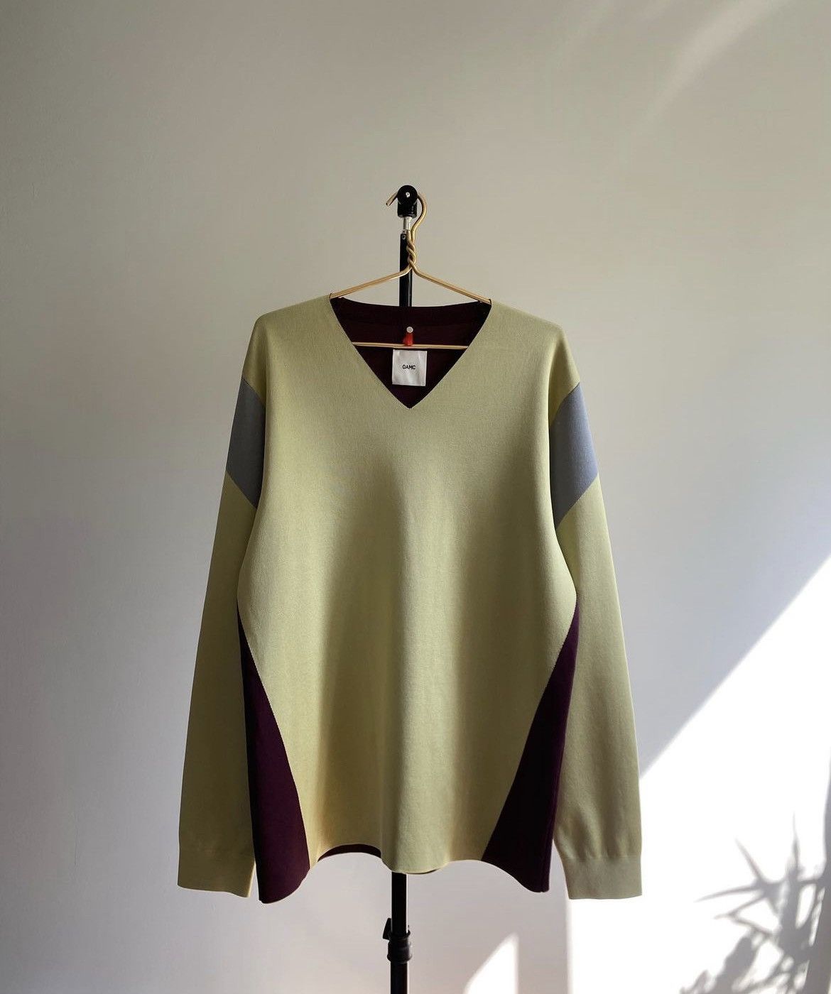 OAMC OAMC ss22 primary v-neck sweater Size US M / EU 48-50 / 2 - 2 Thumbnail