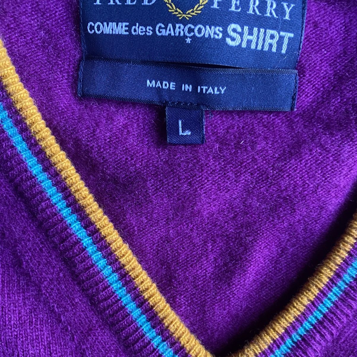Comme des Garcons × Comme des Garcons SHIRT × Fred Perry Fred Perry X Comme Des Garcons Sweatshirt Size US L / EU 52-54 / 3 - 4 Thumbnail