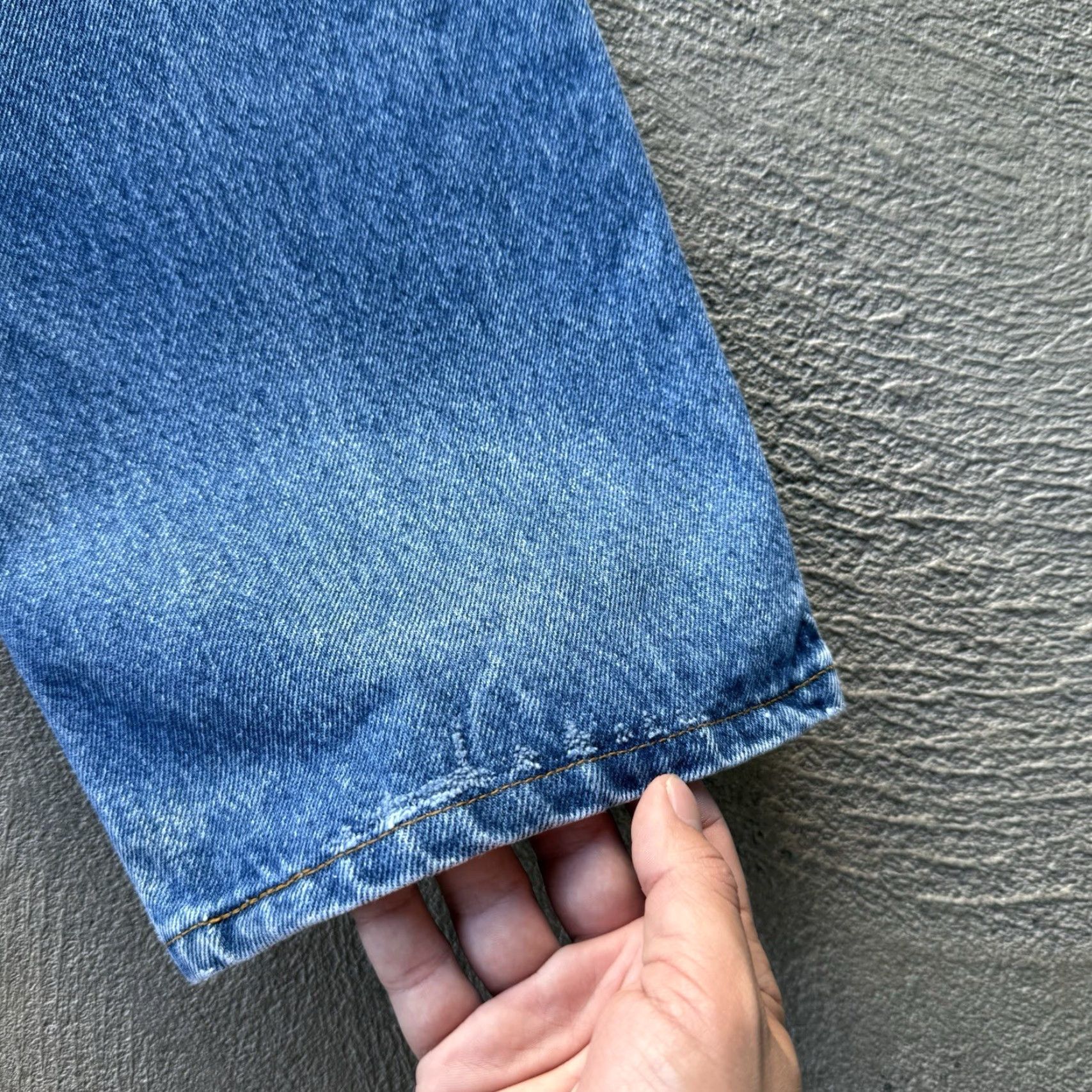 Levi's VINTAGE Levi's 505 Jeans 36x30 Blue Straight Denim Pants 80s 90s Mens Size US 36 / EU 52 - 4 Thumbnail