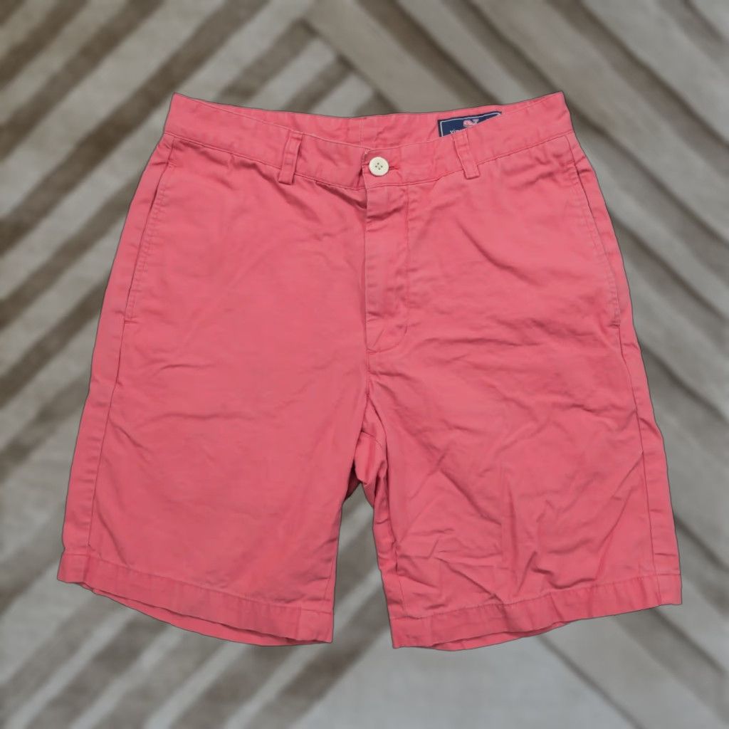 Vineyard Vines Vineyard Vines Shorts Mens 30 Pink Salmon Cotton Chino Casual 90s Preppy Mens Size US 30 / EU 46 - 1 Thumbnail
