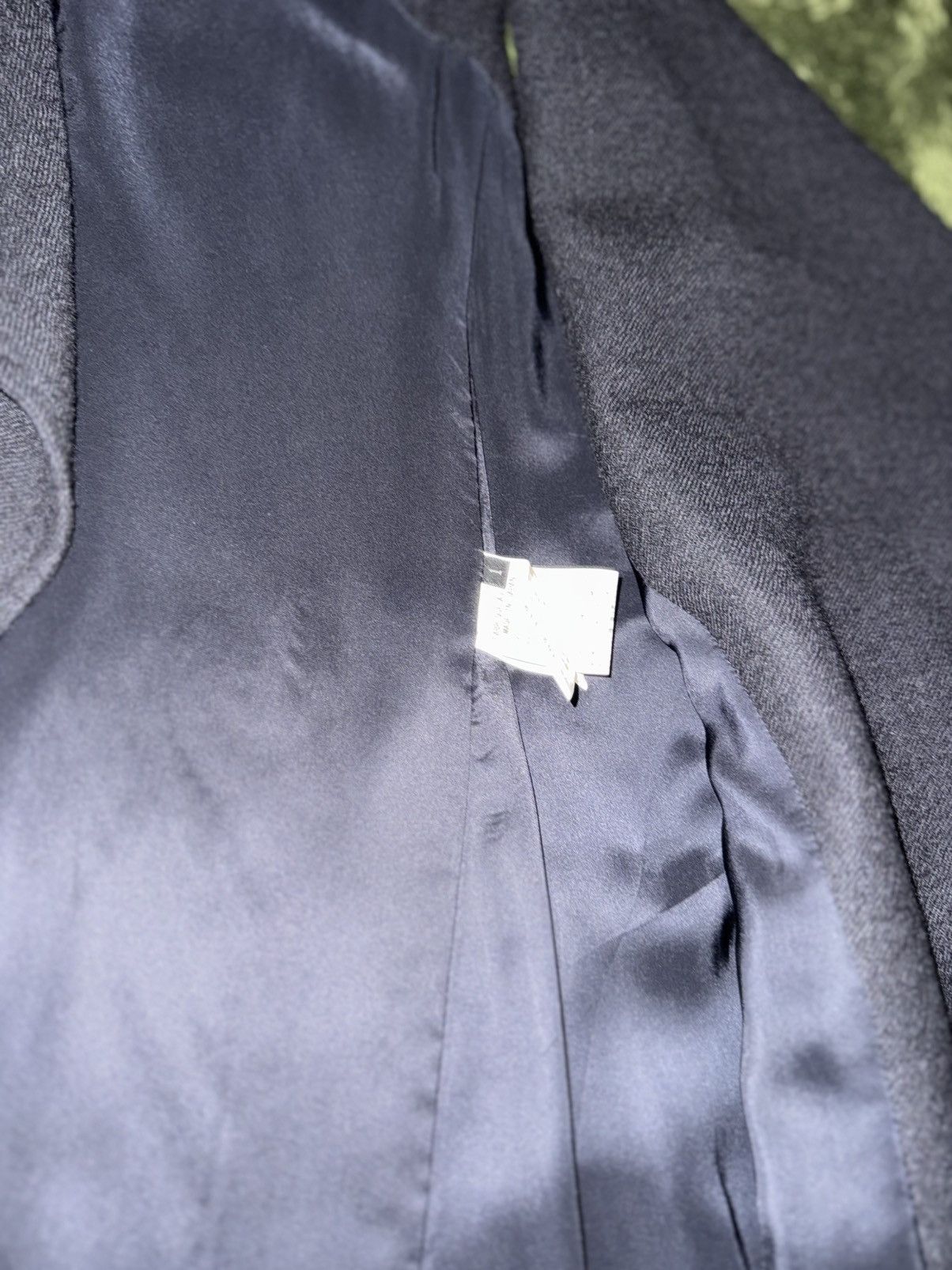 Y's [1] Y’s Yohji Yamamoto One-Button Wool Long Vest Black Size M / US 6-8 / IT 42-44 - 6 Thumbnail
