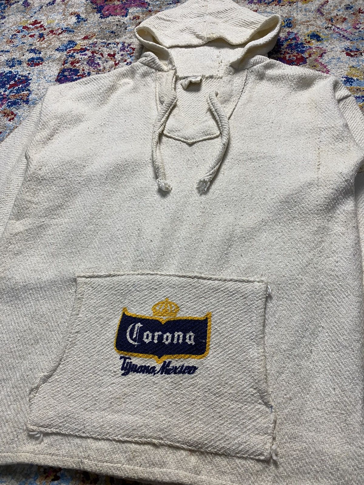 Vintage Vtg Corona Beach Club Tijuana Mexico Rucksack Hoodie Size US M / EU 48-50 / 2 - 3 Thumbnail