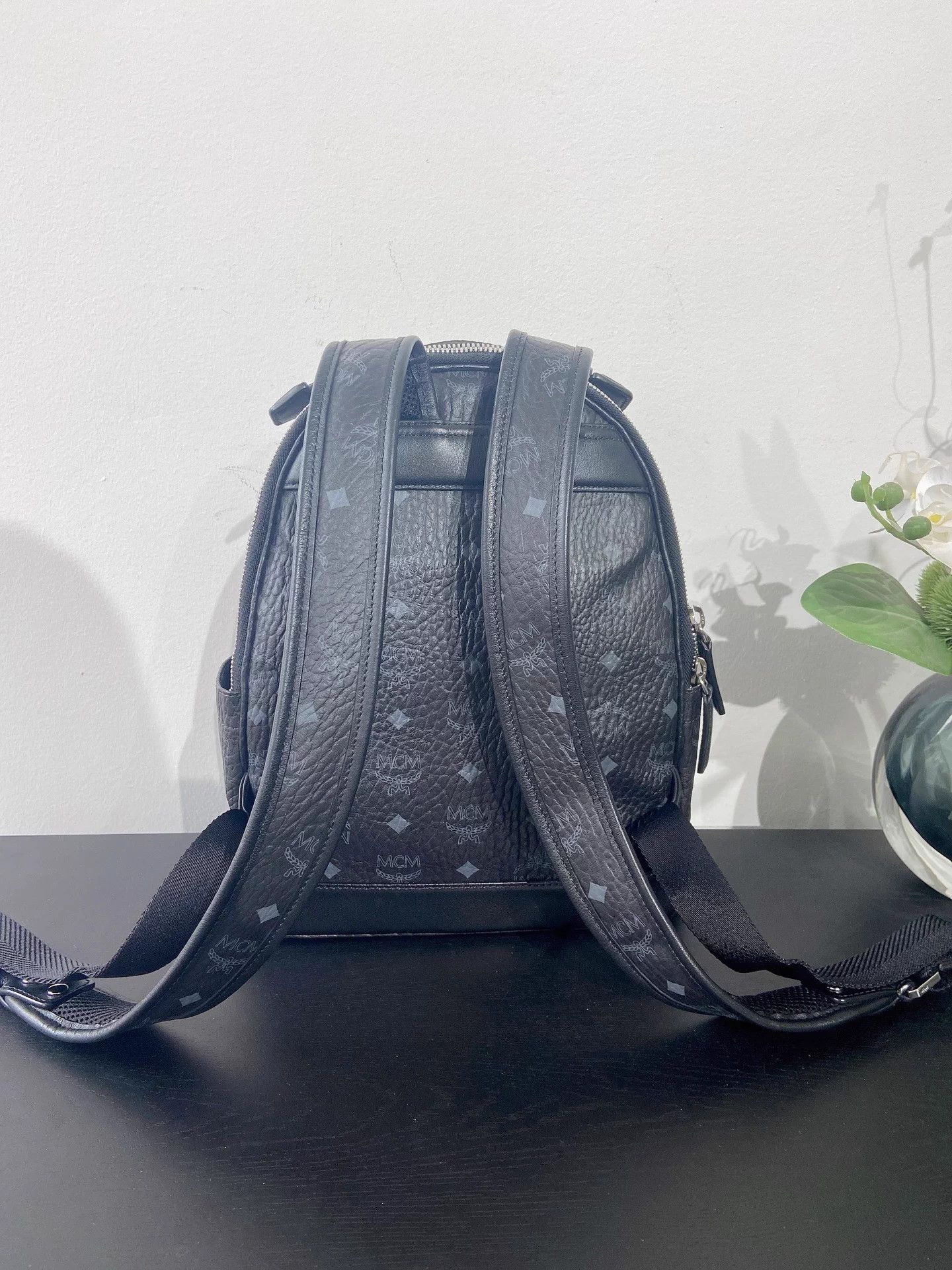 Issey Miyake MCM black small backpack 26x32x12 99 new Size ONE SIZE - 2 Thumbnail