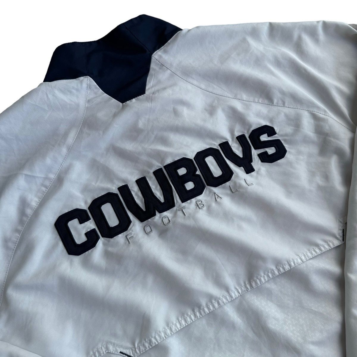 NFL × Reebok × Vintage Early 2000s Dallas Cowboys Reebok Lightweight Jacket 1/4 Zip Size US XL / EU 56 / 4 - 13 Thumbnail