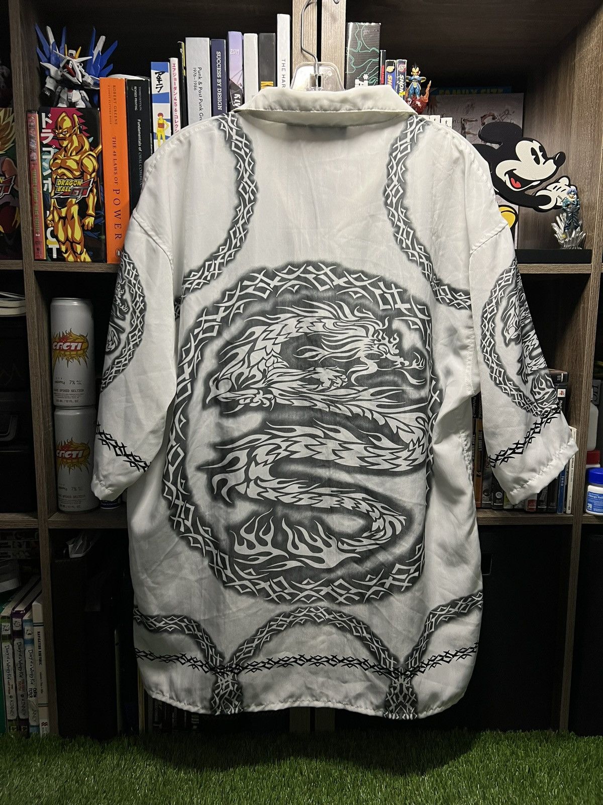 Vintage Y2K CITY IMPACT DRAGON HAWAIIAN BUTTON UP VINTAGE Size US XL / EU 56 / 4 - 2 Thumbnail