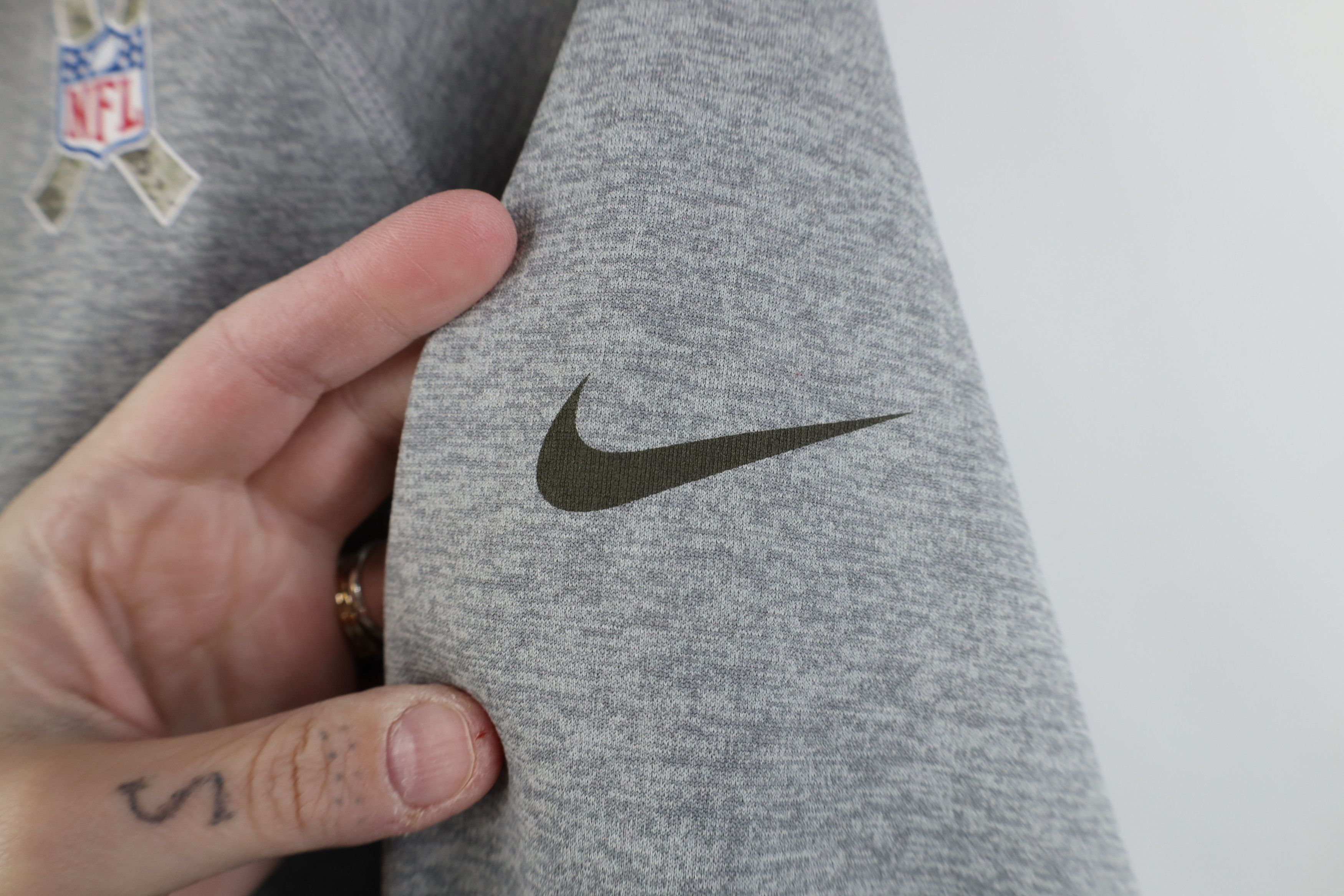 Nike Nike Salute To Service Pittsburgh Steelers Football Hoodie Size M / US 6-8 / IT 42-44 - 4 Thumbnail