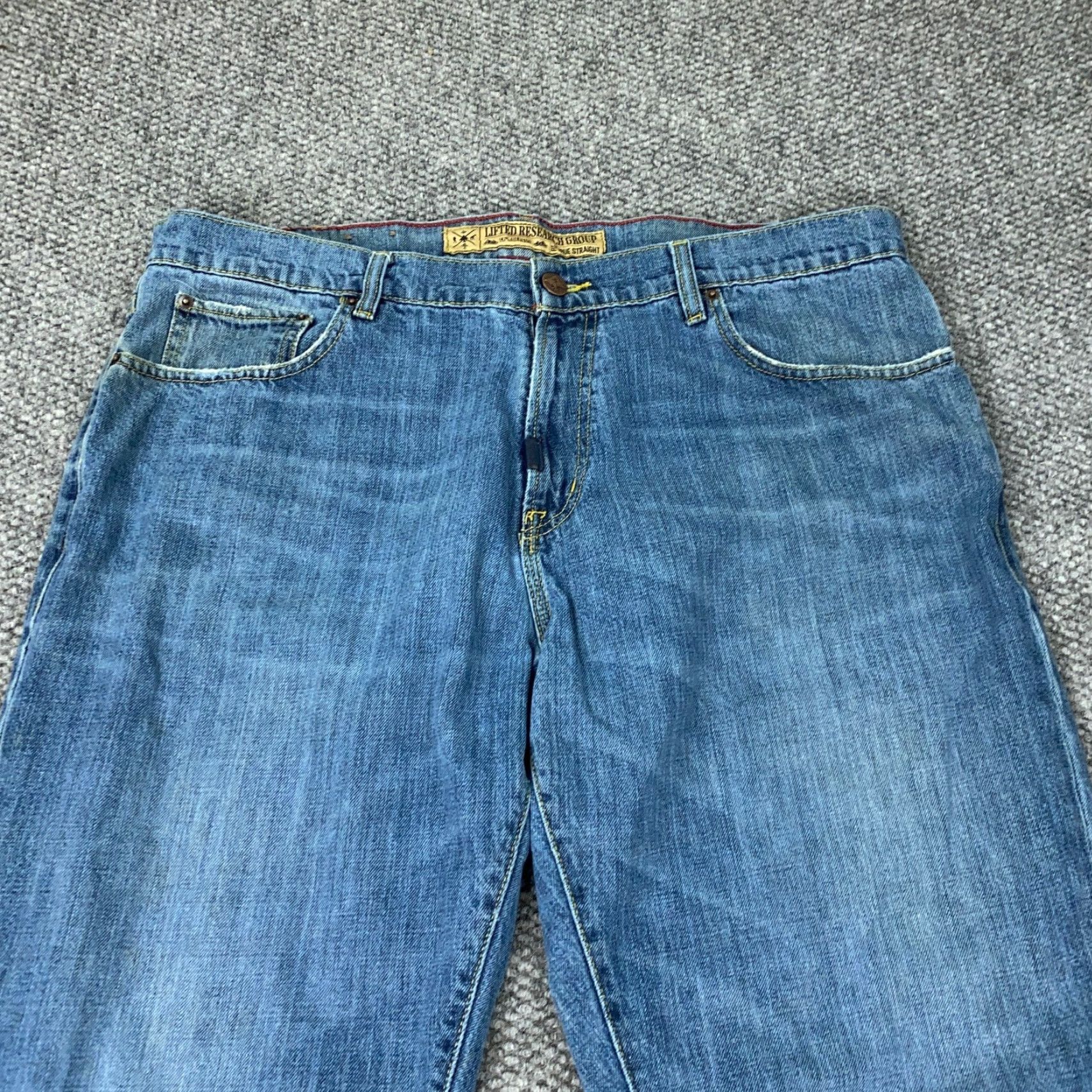Vintage VINTAGE LRG Jeans Men 40 Blue True Straight 5-Pocket Denim Mid Wash X-LR Size US 40 / EU 56 - 2 Thumbnail