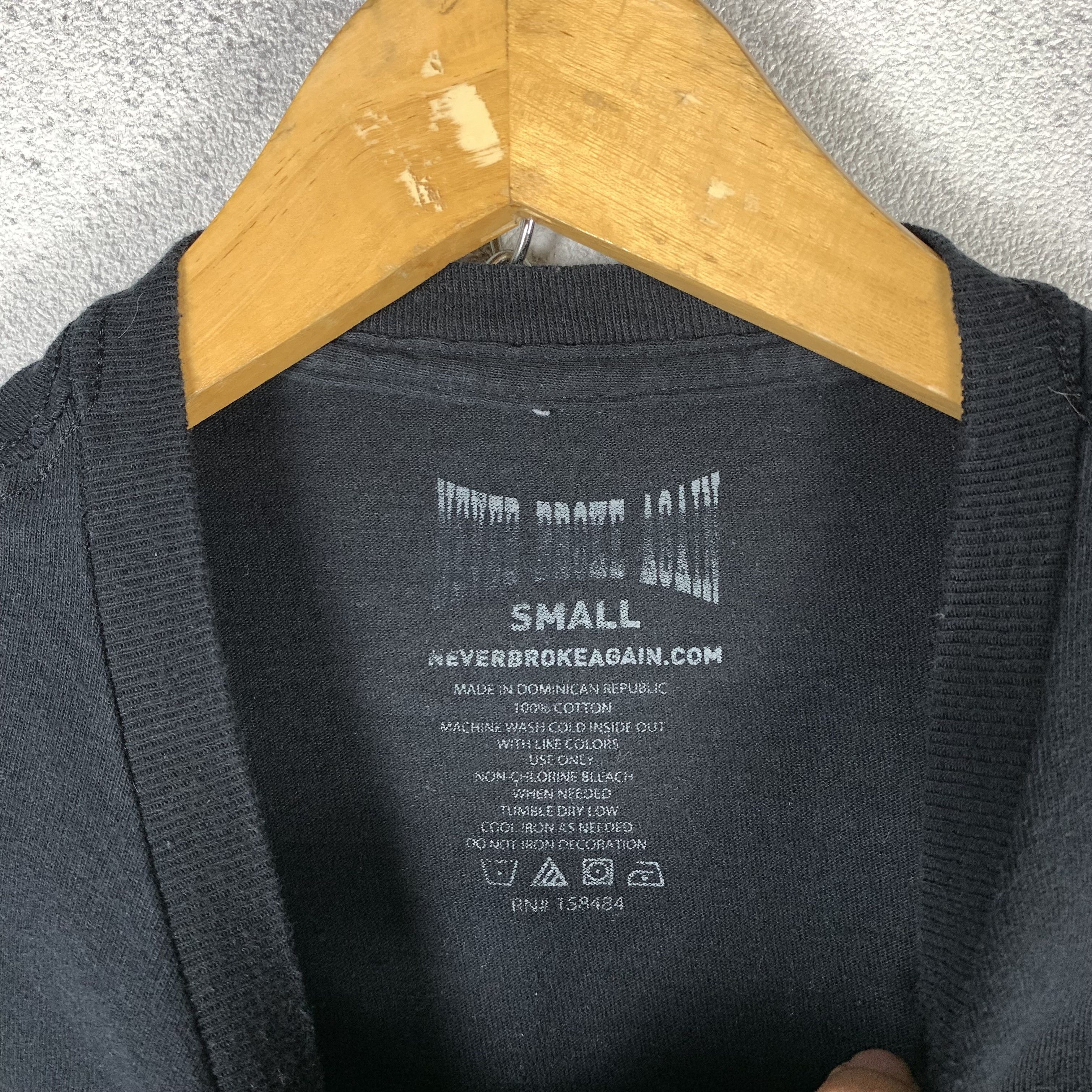 Rap Tees Black NBA Youngboy Never Broke Again Tshirt Size US S / EU 44-46 / 1 - 3 Thumbnail