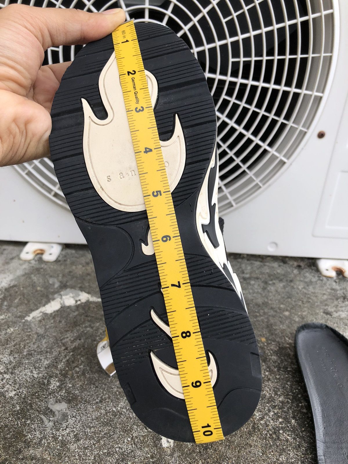 Sandro Sandro Black Flame Sock Sneaker Insole Size 9,5 Inch / 24 Cm Size US 7 / EU 40 - 16 Thumbnail
