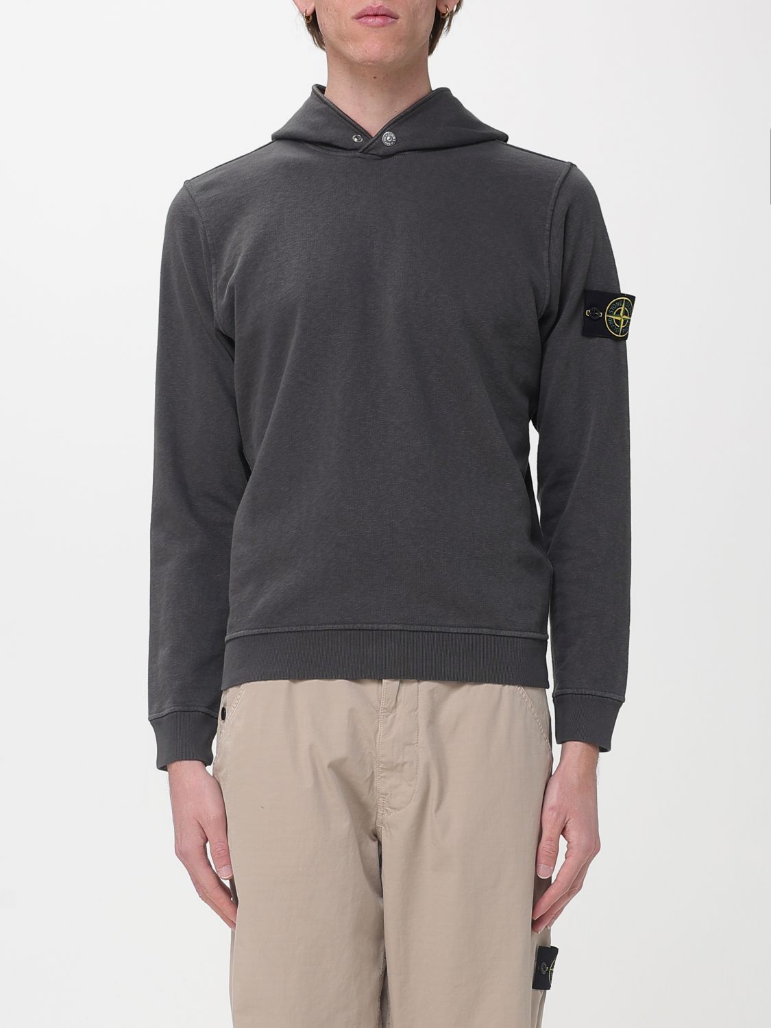 Stone Island Stone Island Sweatshirt Men Grey Size US L / EU 52-54 / 3 - 1 Thumbnail