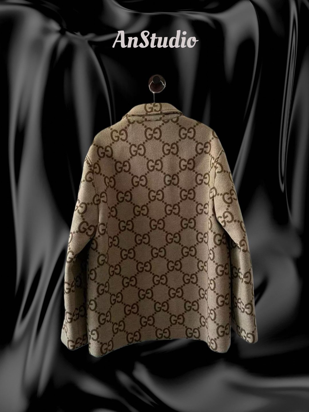 Gucci Gucci Maxi GG Jacquard Wool Jacket Size US S / EU 44-46 / 1 - 2 Thumbnail