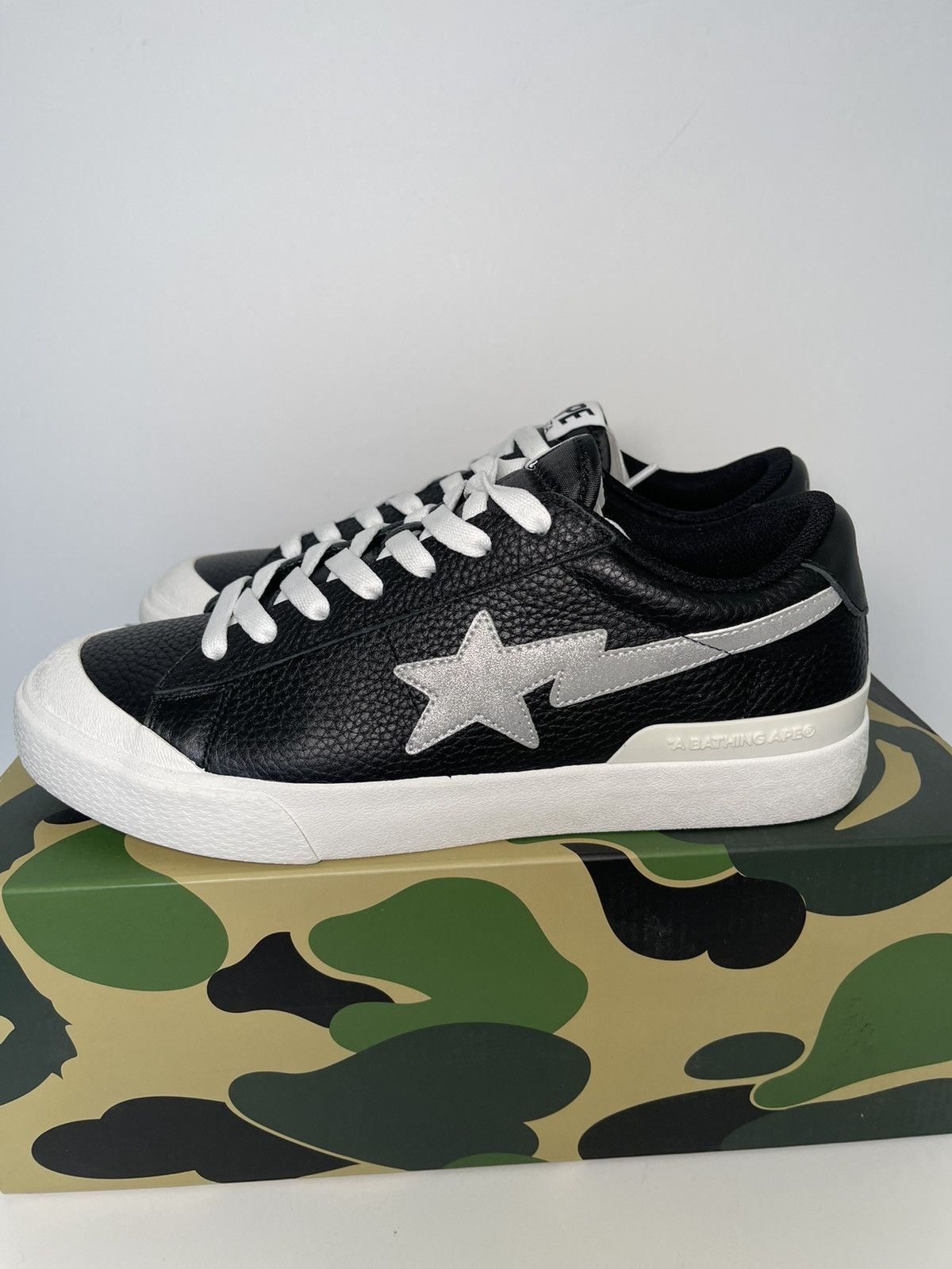 Bape A BATHING APE BAPE MAD STA Black SIZE 10 Tried on Size US 10 / EU 43 - 3 Thumbnail