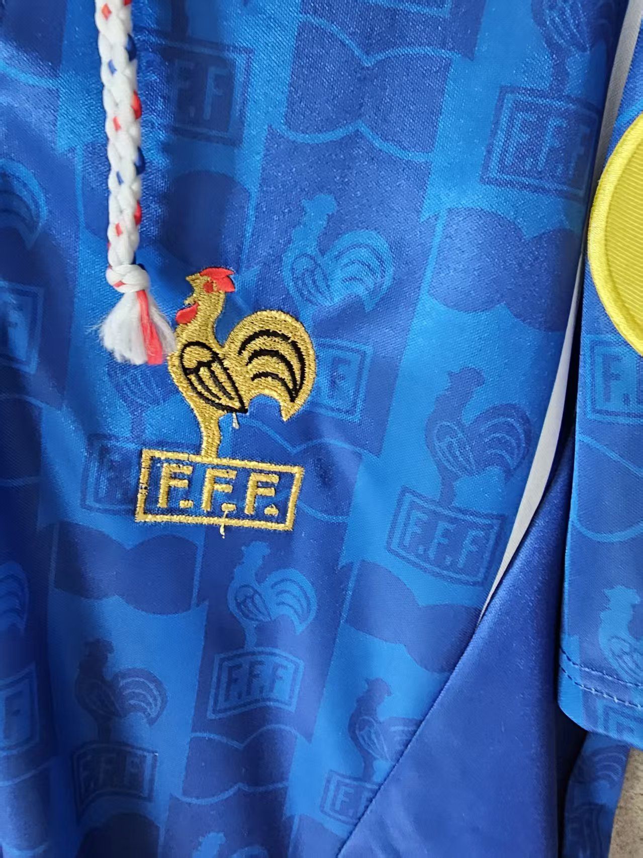 Other 1996 France Zidane Jersey Home Size US XL / EU 56 / 4 - 4 Thumbnail