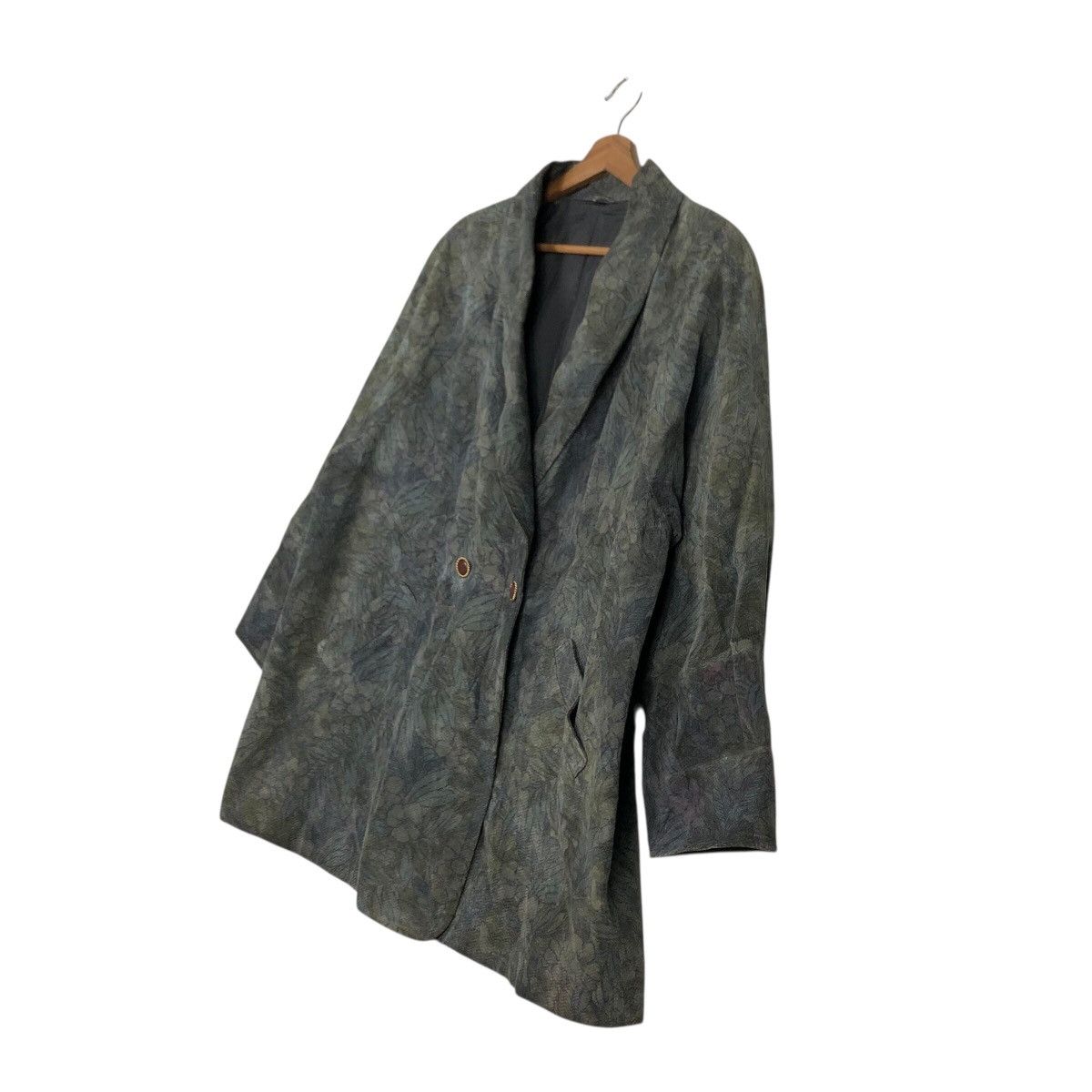 Vintage 📌Vintage Leather Jacket Jha Grace Biker Issey Miyake Size US M / EU 48-50 / 2 - 3 Thumbnail