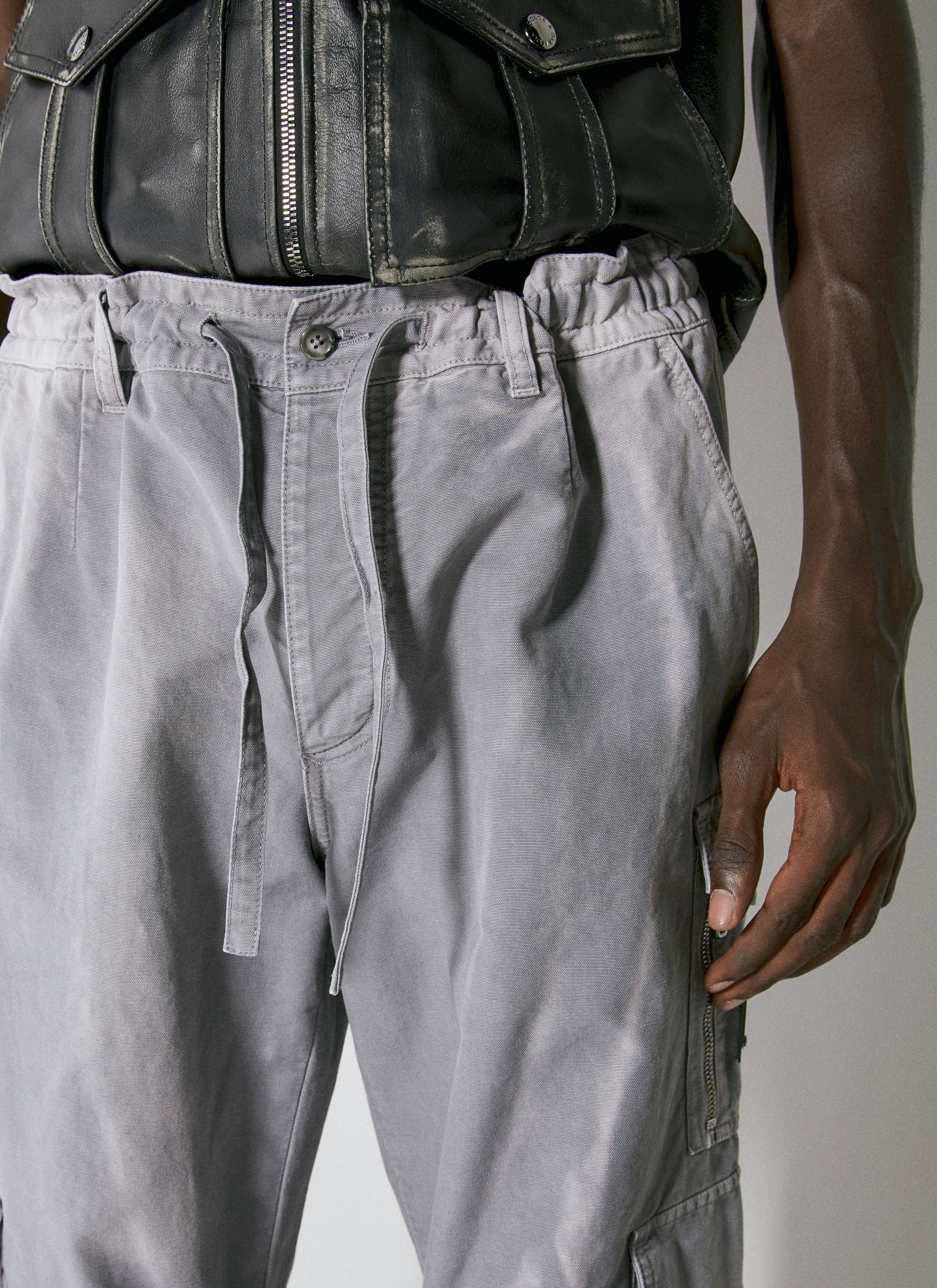 Dolce & Gabbana o1y0125 Cargo Pant in Grey Size US 30 / EU 46 - 6 Thumbnail